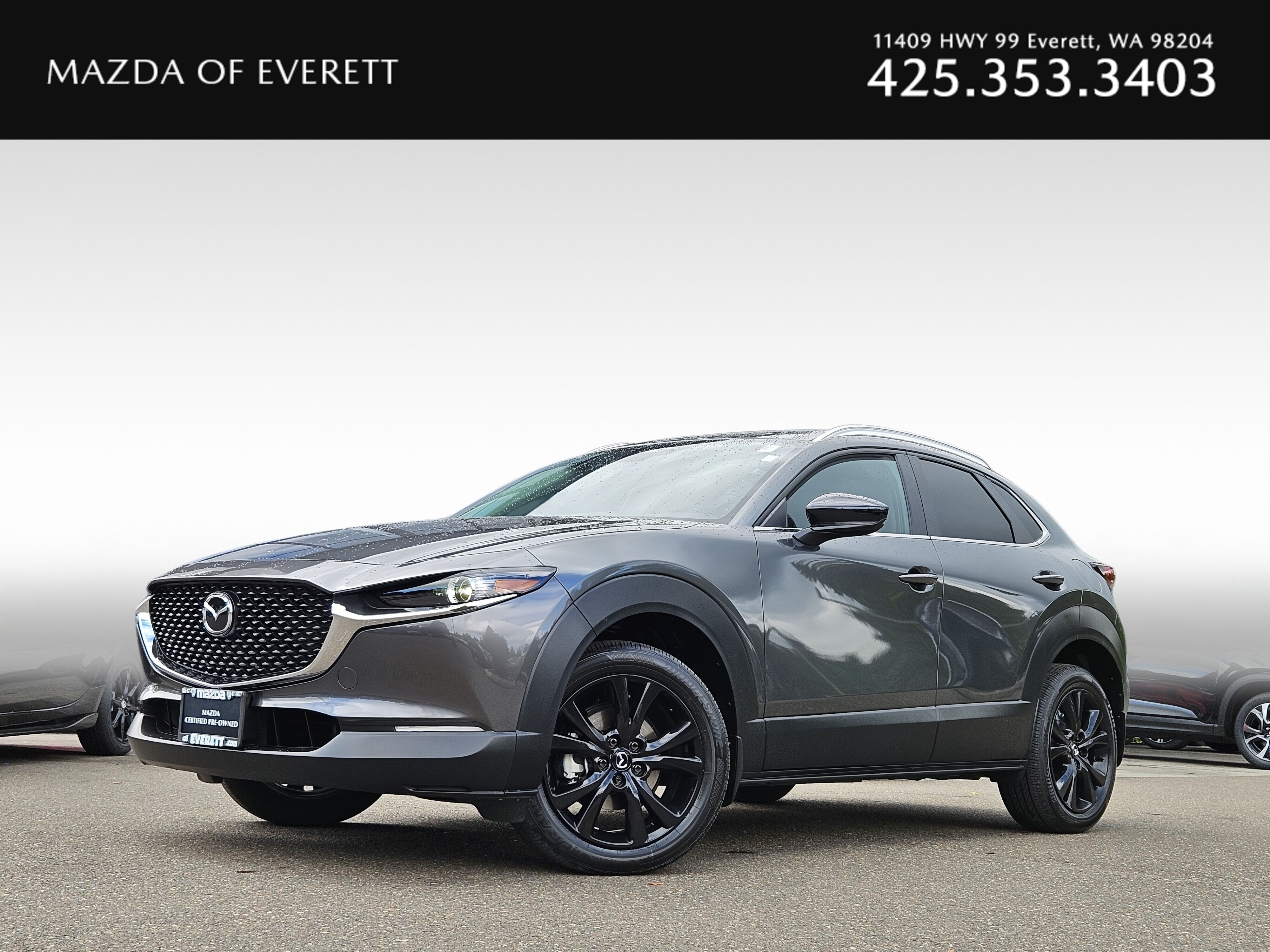 Machine Gray Metallic 2025 Mazda CX-30 SUV / Crossover All-Wheel Drive 6-Speed Automatic