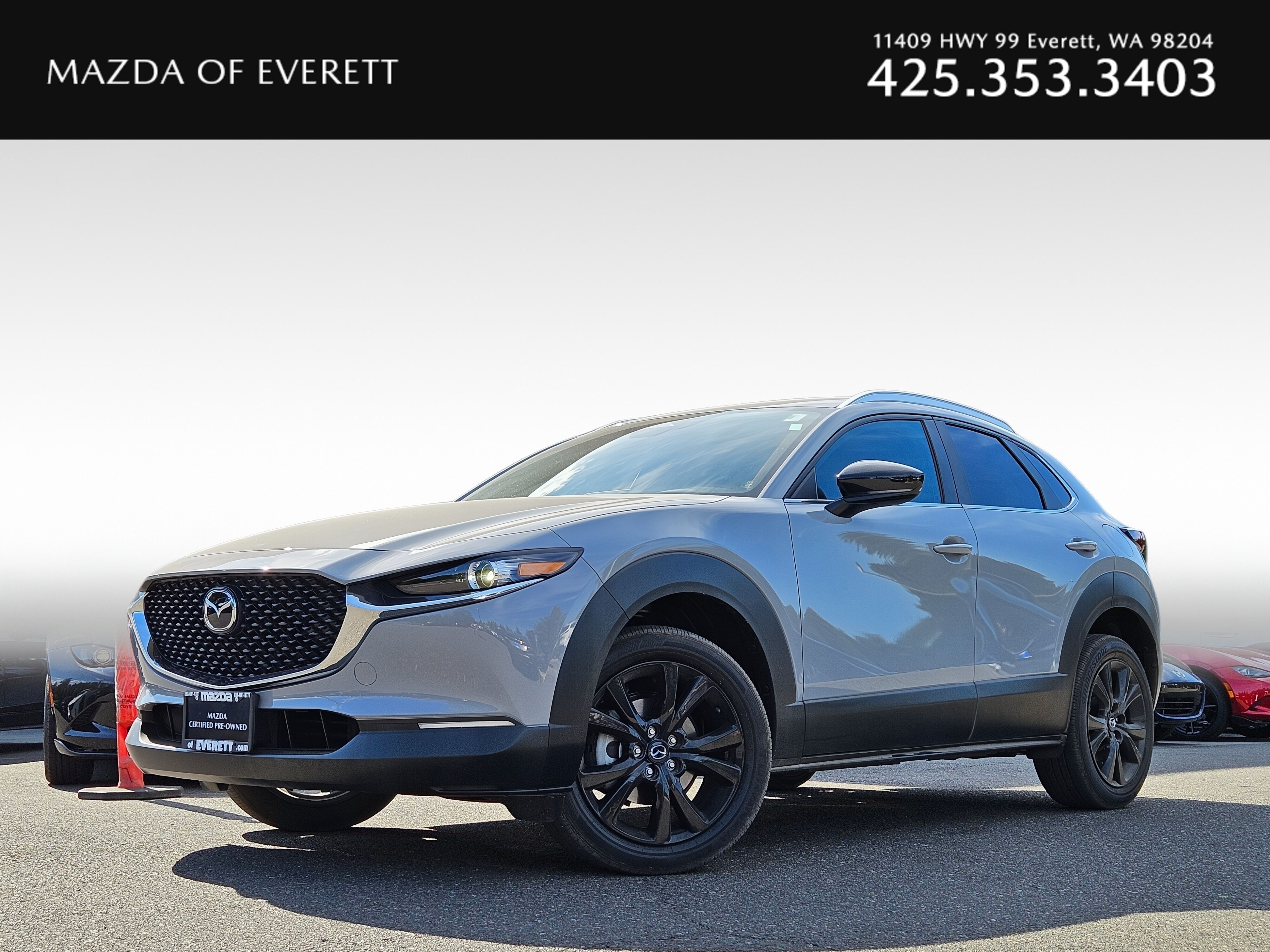 Aero Gray Metallic 2025 Mazda CX-30 SUV / Crossover All-Wheel Drive 6-Speed Automatic