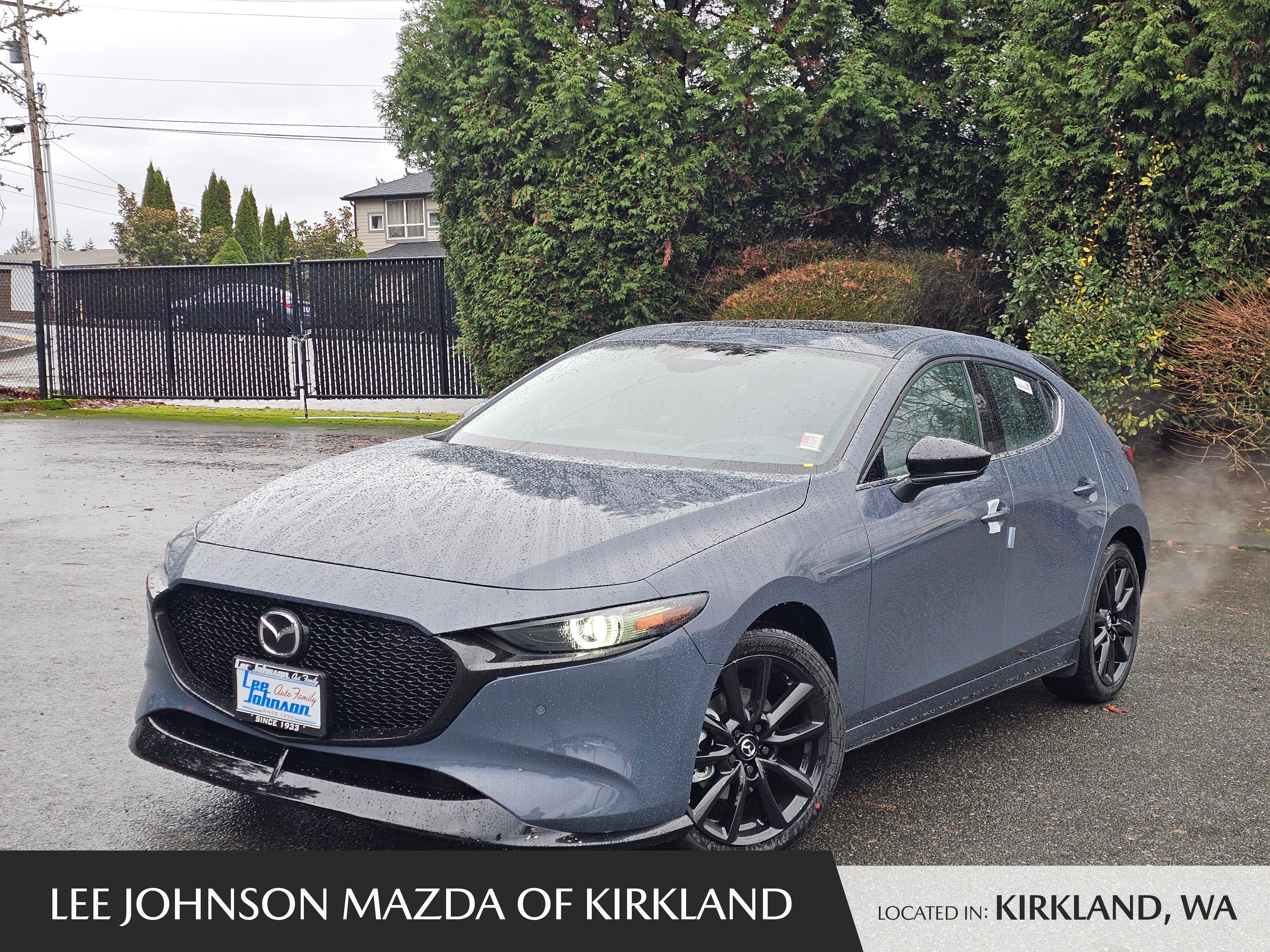 Polymetal Gray Metallic 2026 Mazda MAZDA3 Hatchback All-Wheel Drive 6-Speed Automatic