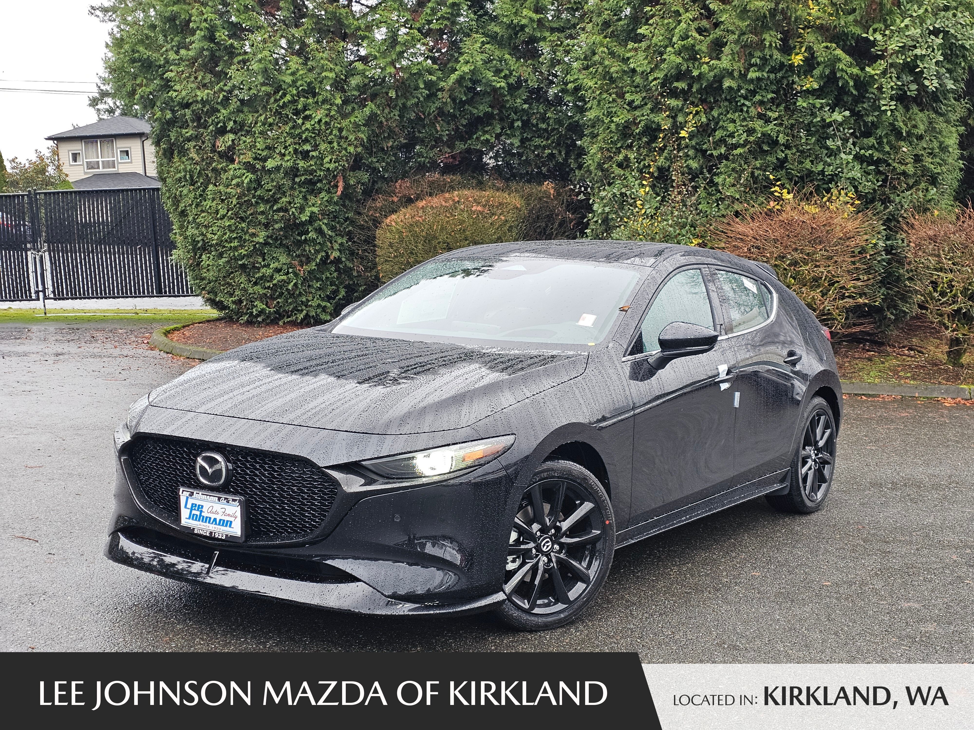 Jet Black Mica 2026 Mazda MAZDA3 Hatchback All-Wheel Drive 6-Speed Automatic