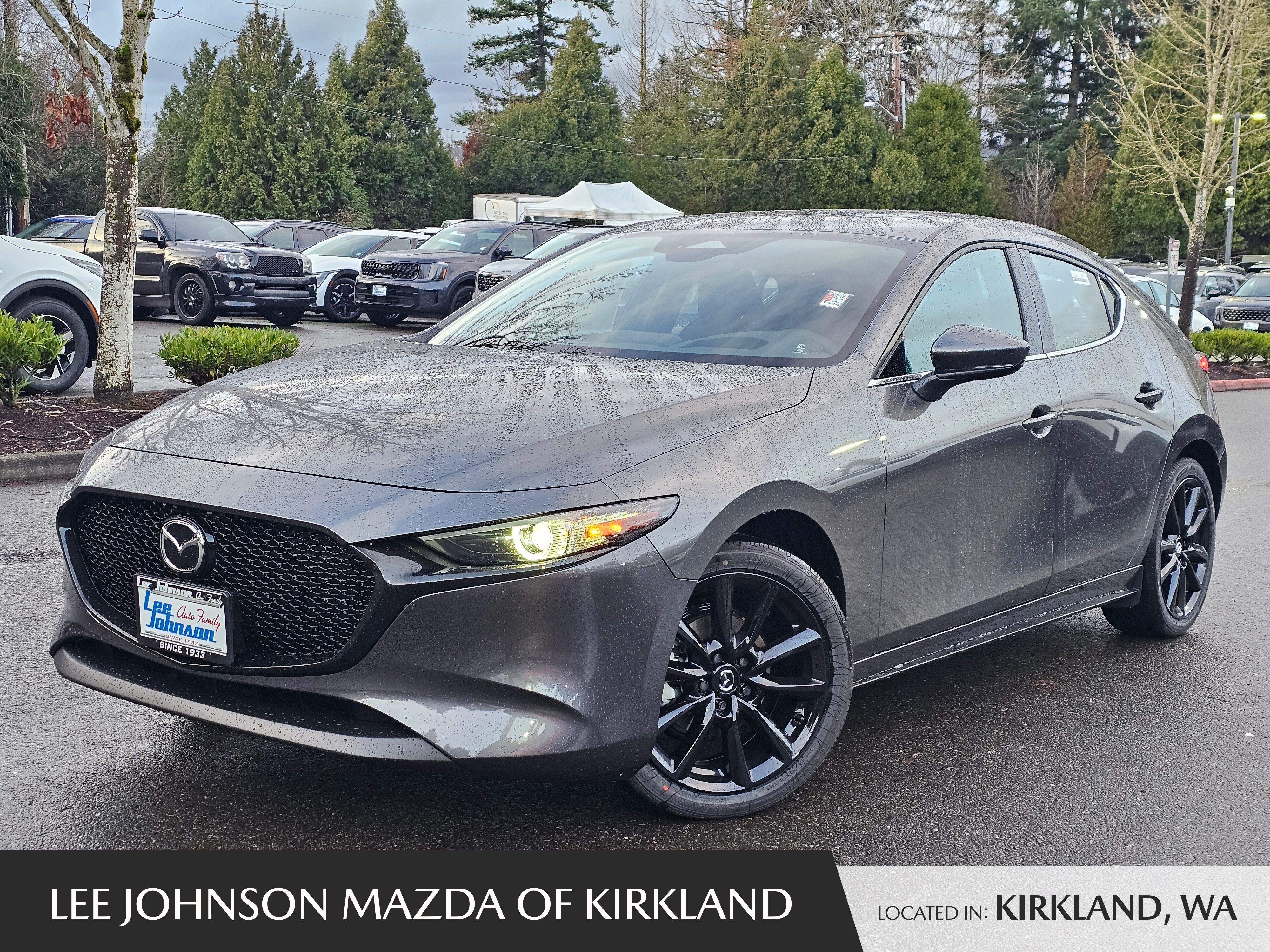 Machine Gray Metallic 2026 Mazda MAZDA3 Hatchback Front-Wheel Drive 6-Speed Manual