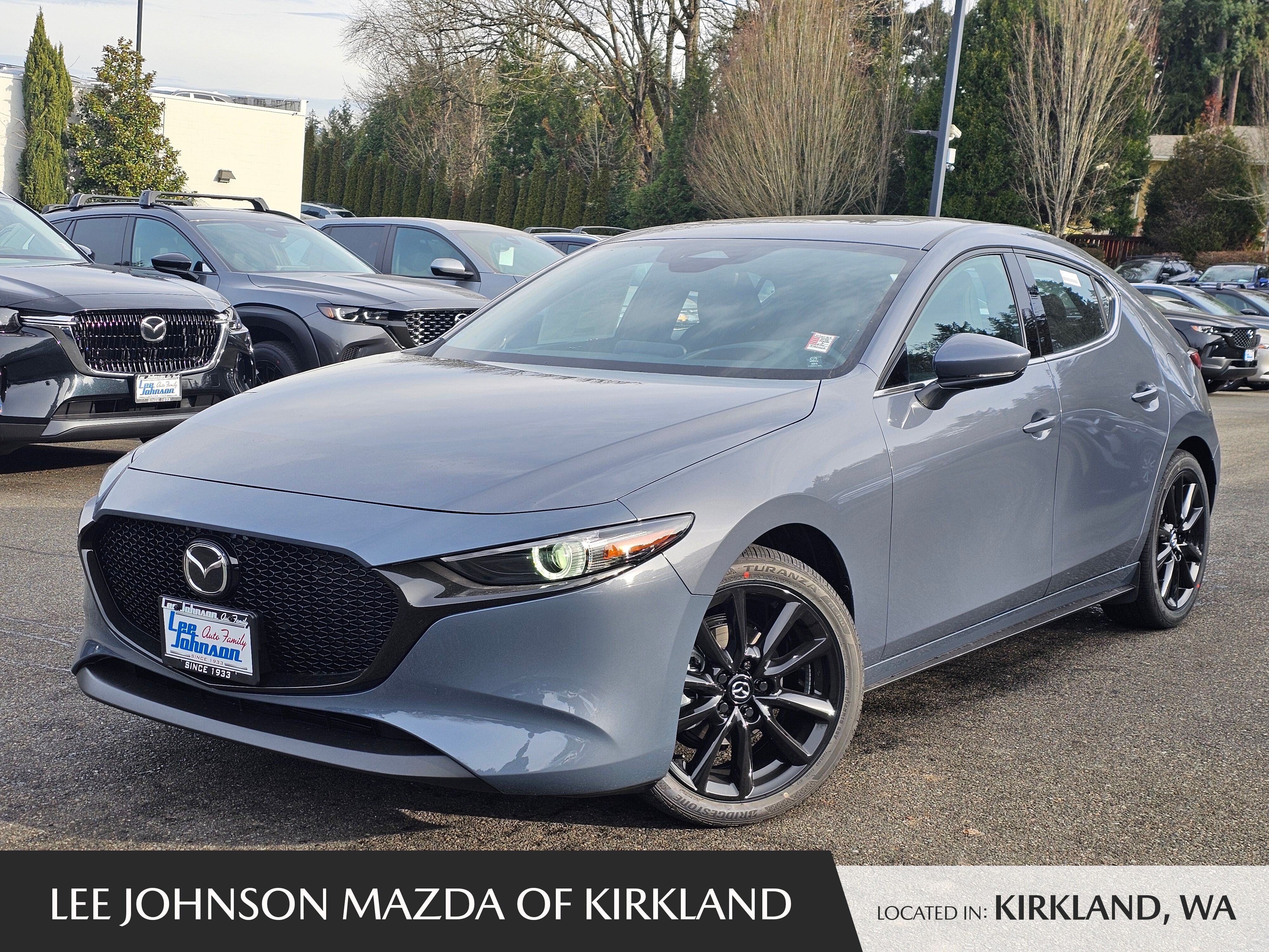 Polymetal Gray Metallic 2026 Mazda MAZDA3 Hatchback Front-Wheel Drive 6-Speed Manual