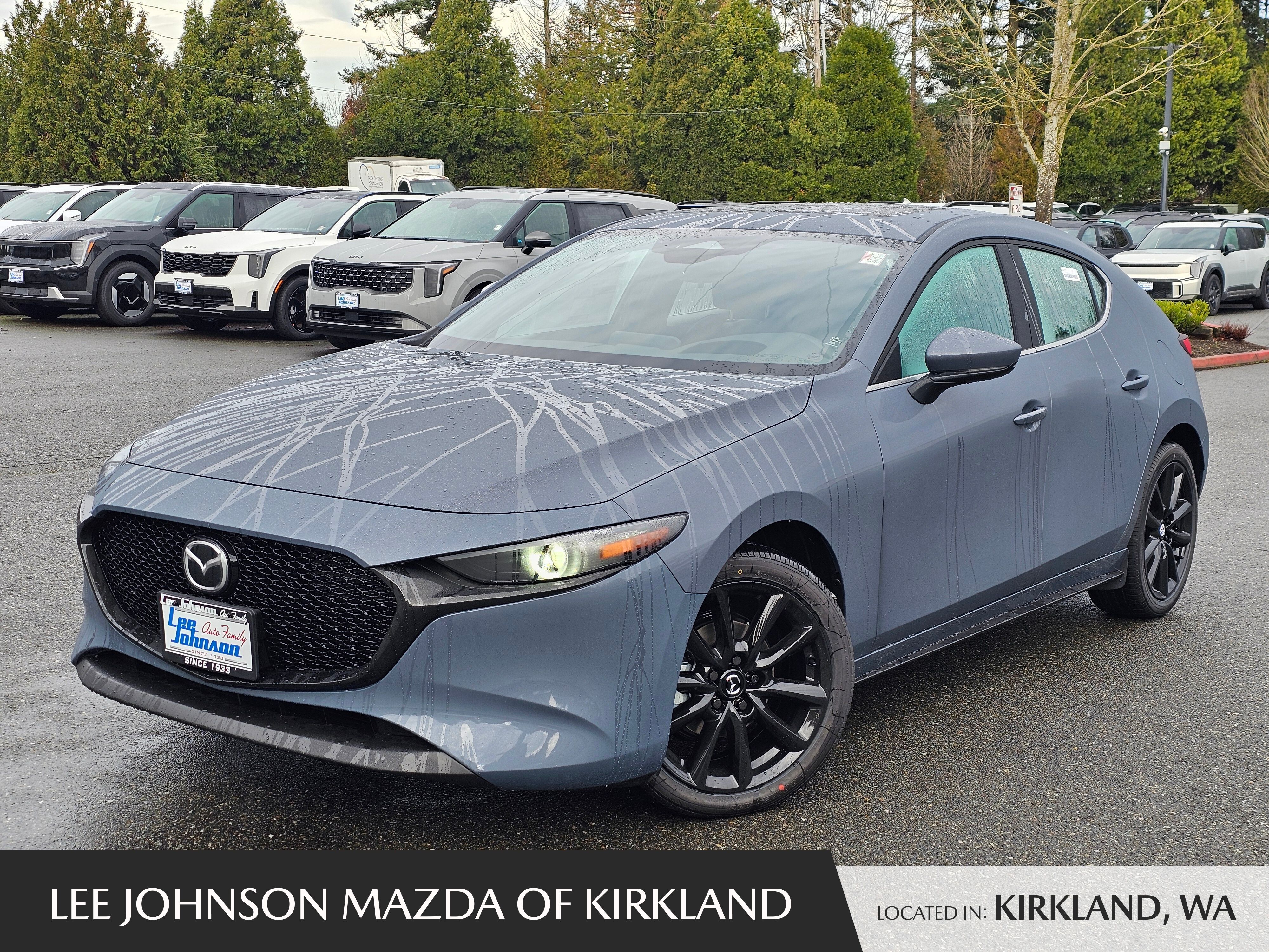 Polymetal Gray Metallic 2026 Mazda MAZDA3 Hatchback Front-Wheel Drive 6-Speed Manual