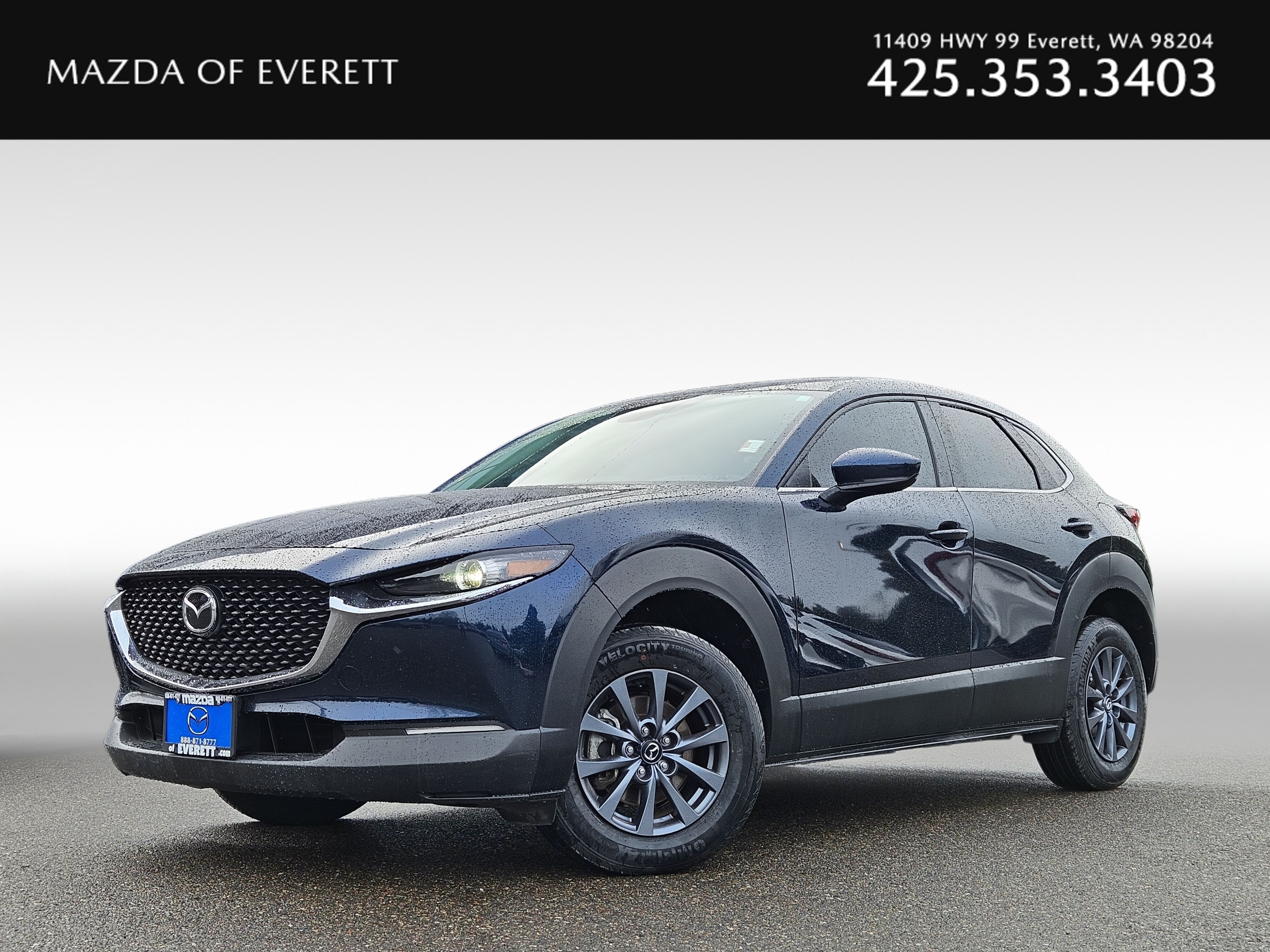 Deep Crystal Blue Mica 2024 Mazda CX-30 SUV / Crossover All-Wheel Drive 6-Speed Automatic