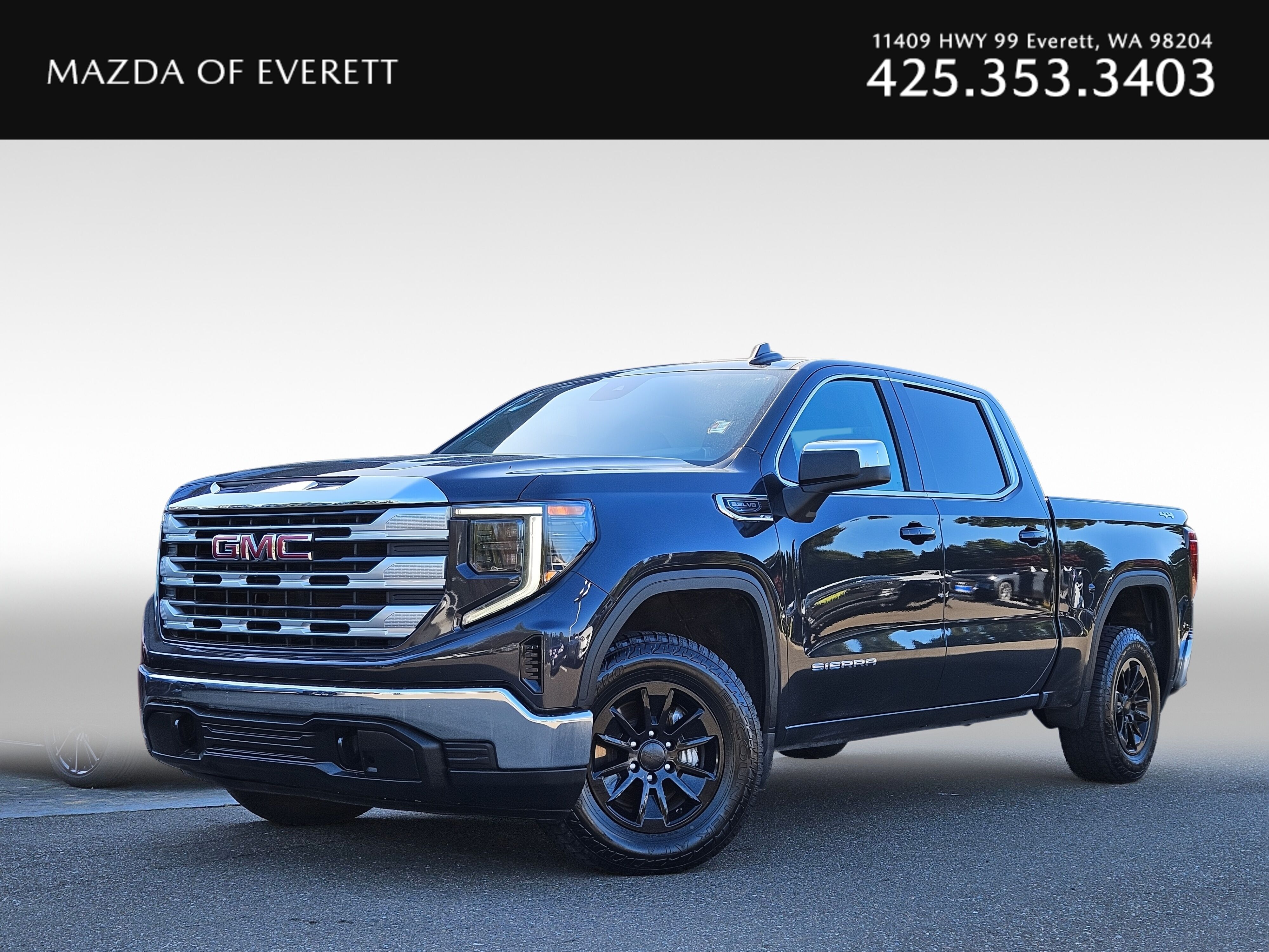 Titanium Rush Metallic 2023 GMC Sierra 1500 Pickup Truck Four-Wheel Drive Automatic