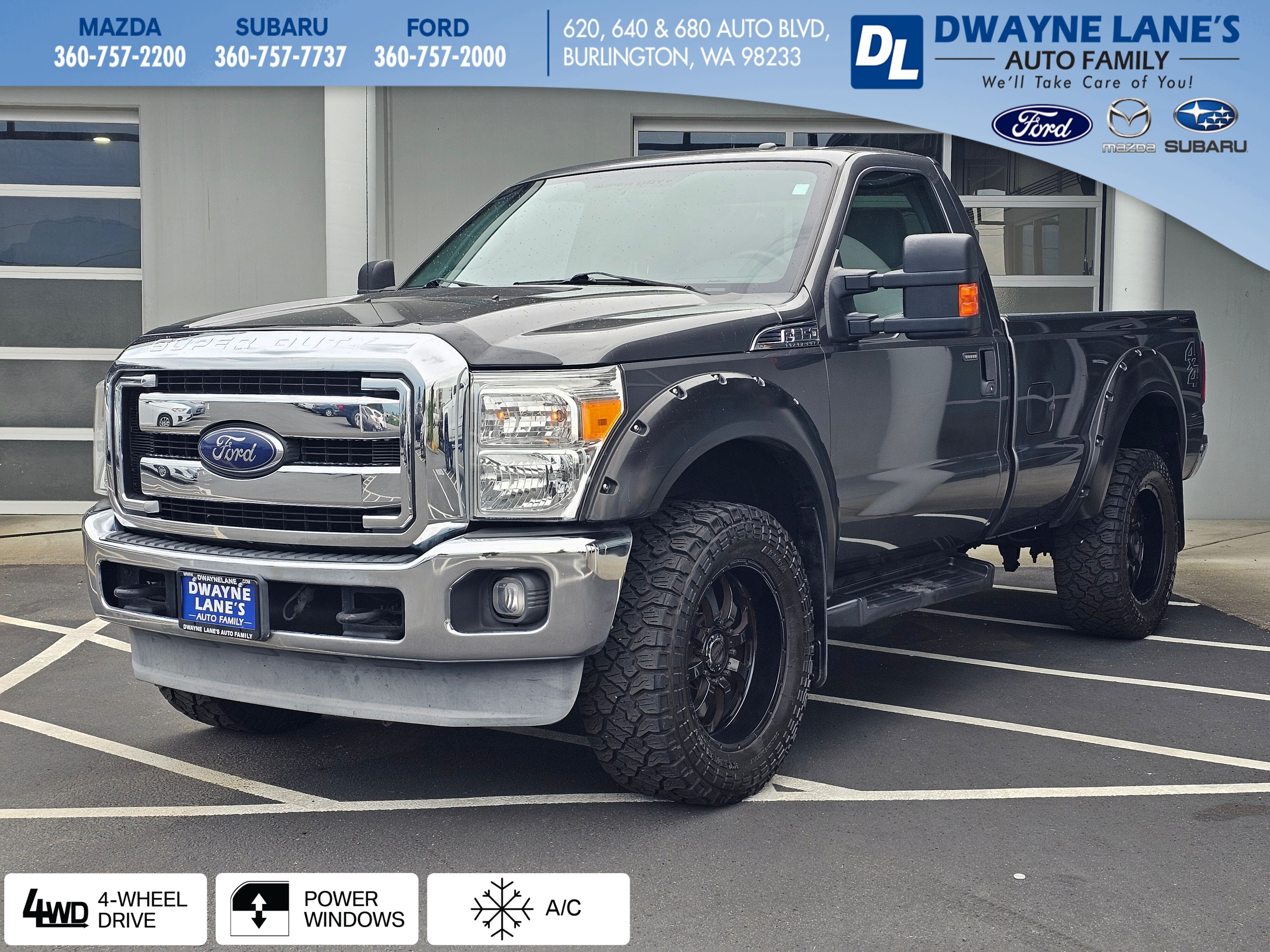 Gray (Magnetic Metallic) 2016 Ford F-350 Super Duty Pickup Truck Four-Wheel Drive 6-Speed Automatic
