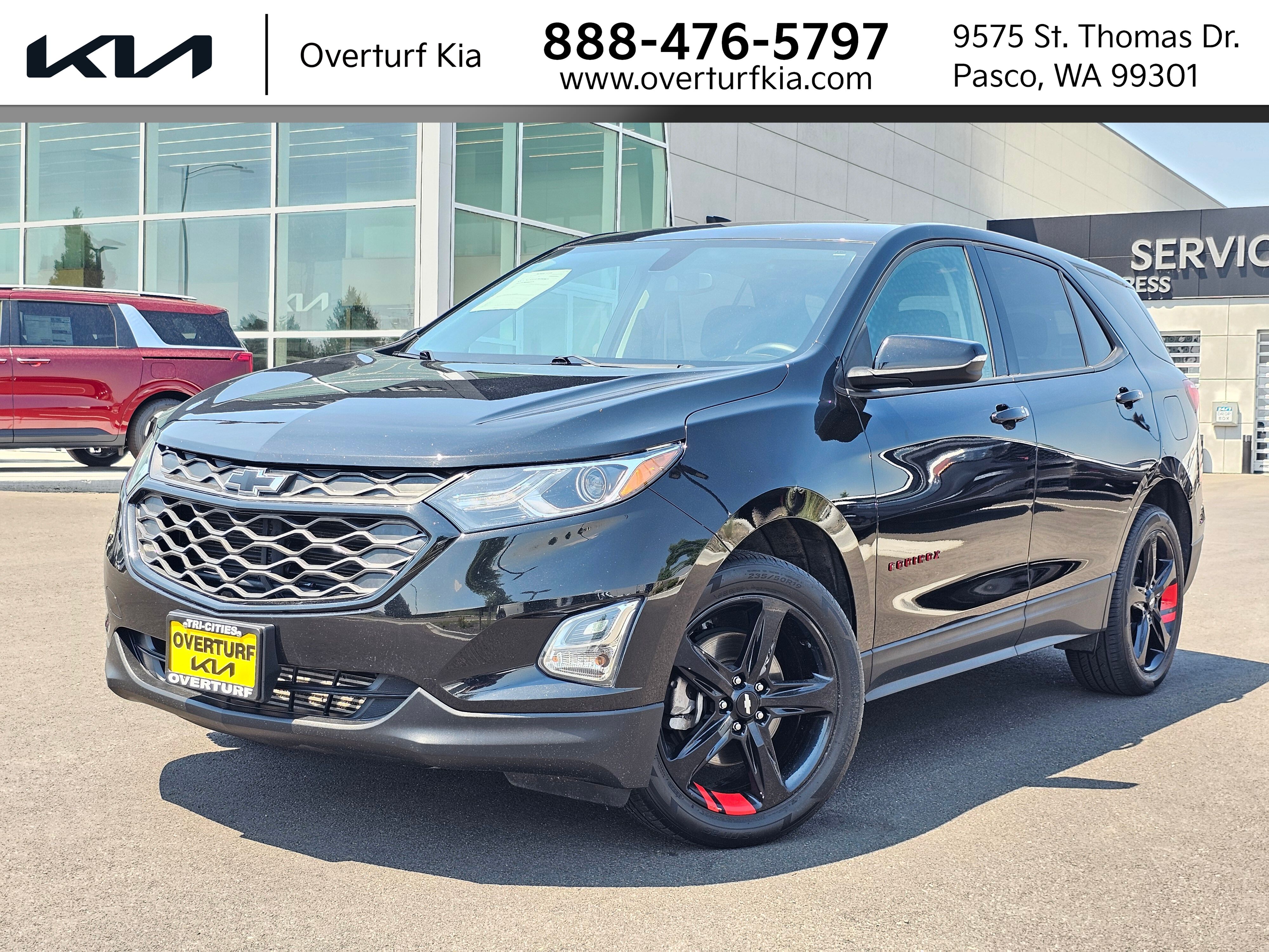 Mosaic Black Metallic 2019 Chevrolet Equinox SUV / Crossover Four-Wheel Drive 9-Speed Automatic Overdrive