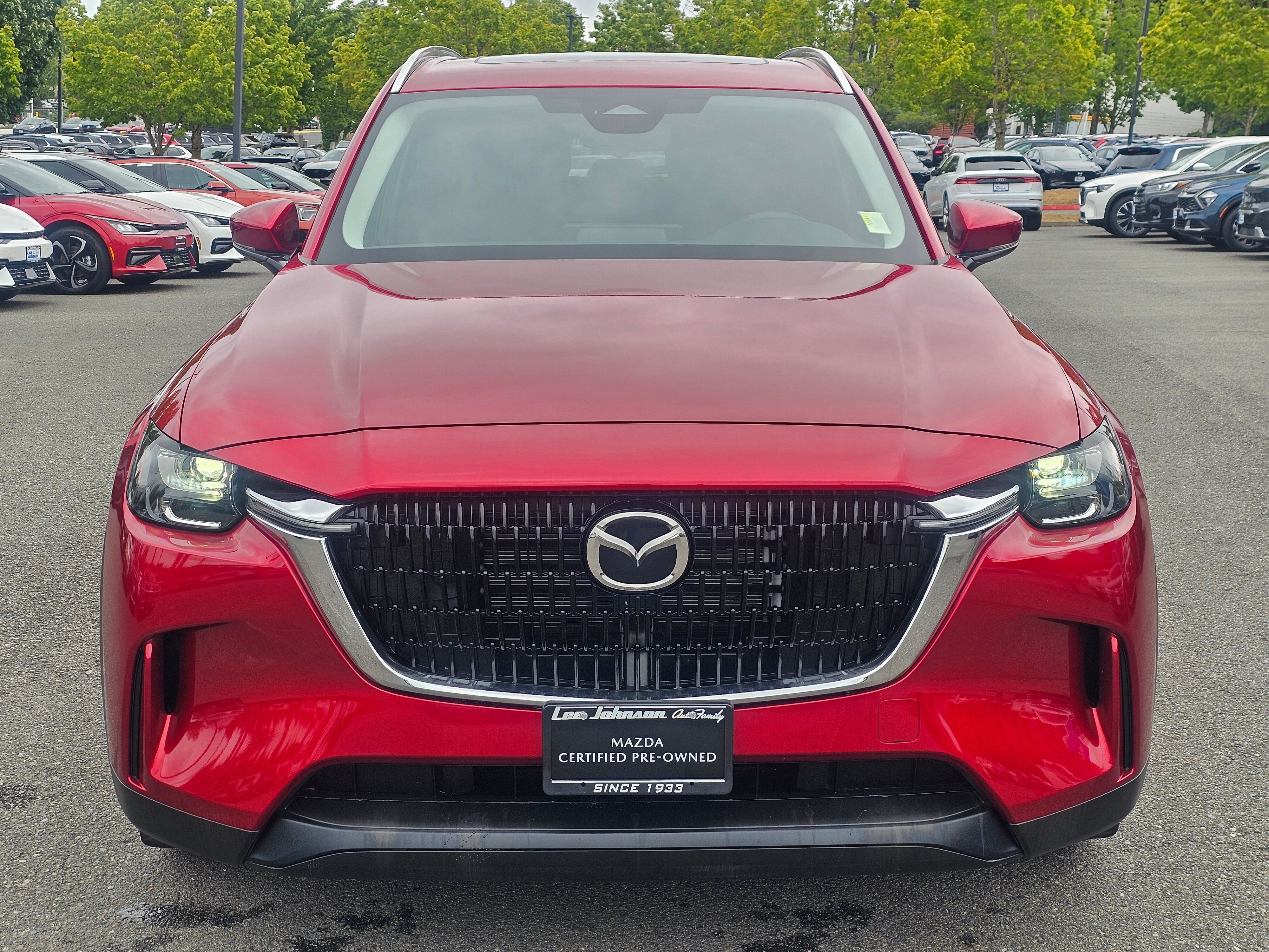 Red 2024 Mazda CX-90 SUV / Crossover All-Wheel Drive Automatic