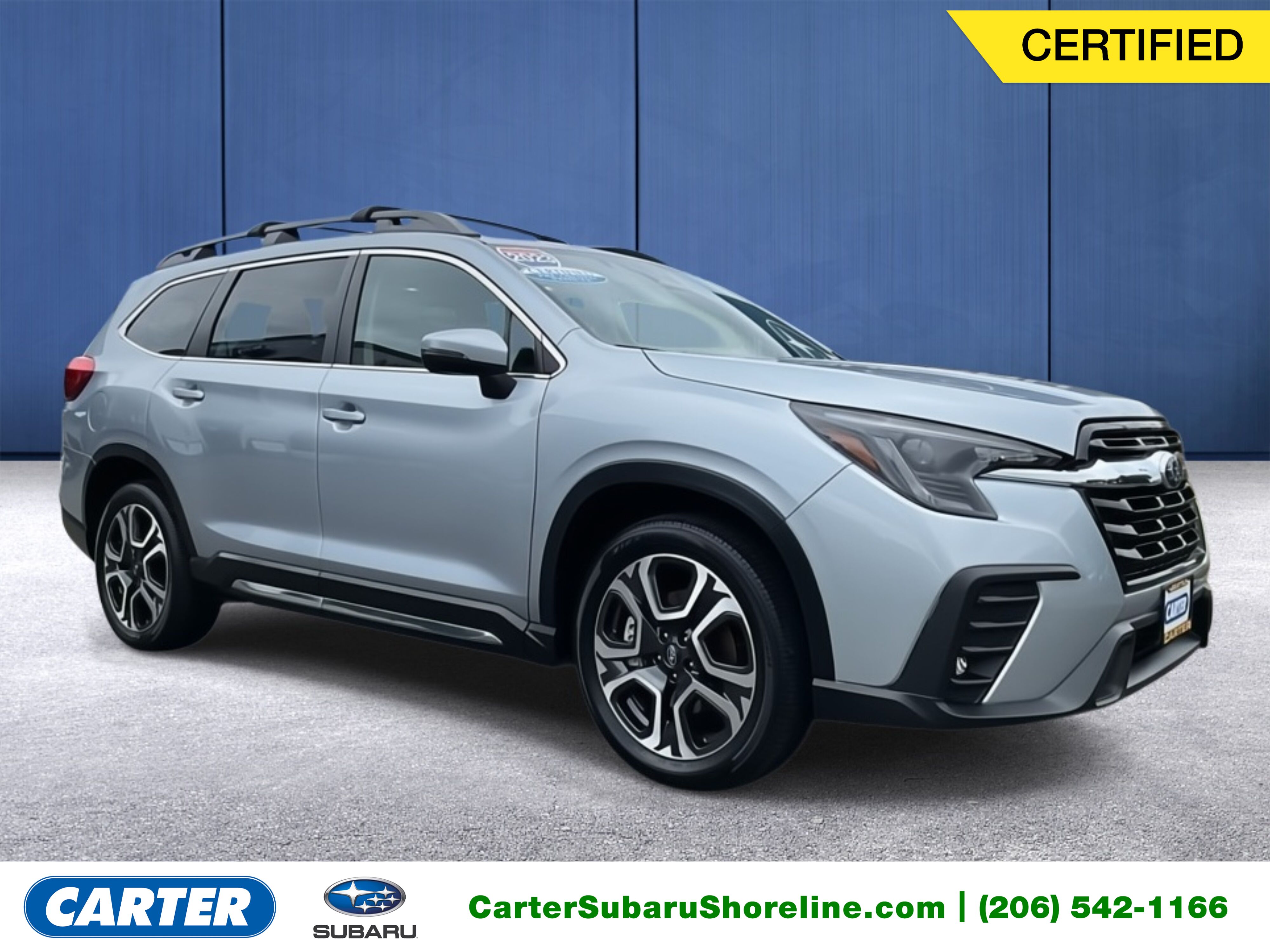Ice Silver Metallic 2023 Subaru Ascent SUV / Crossover All-Wheel Drive Continuously Variable Transmission