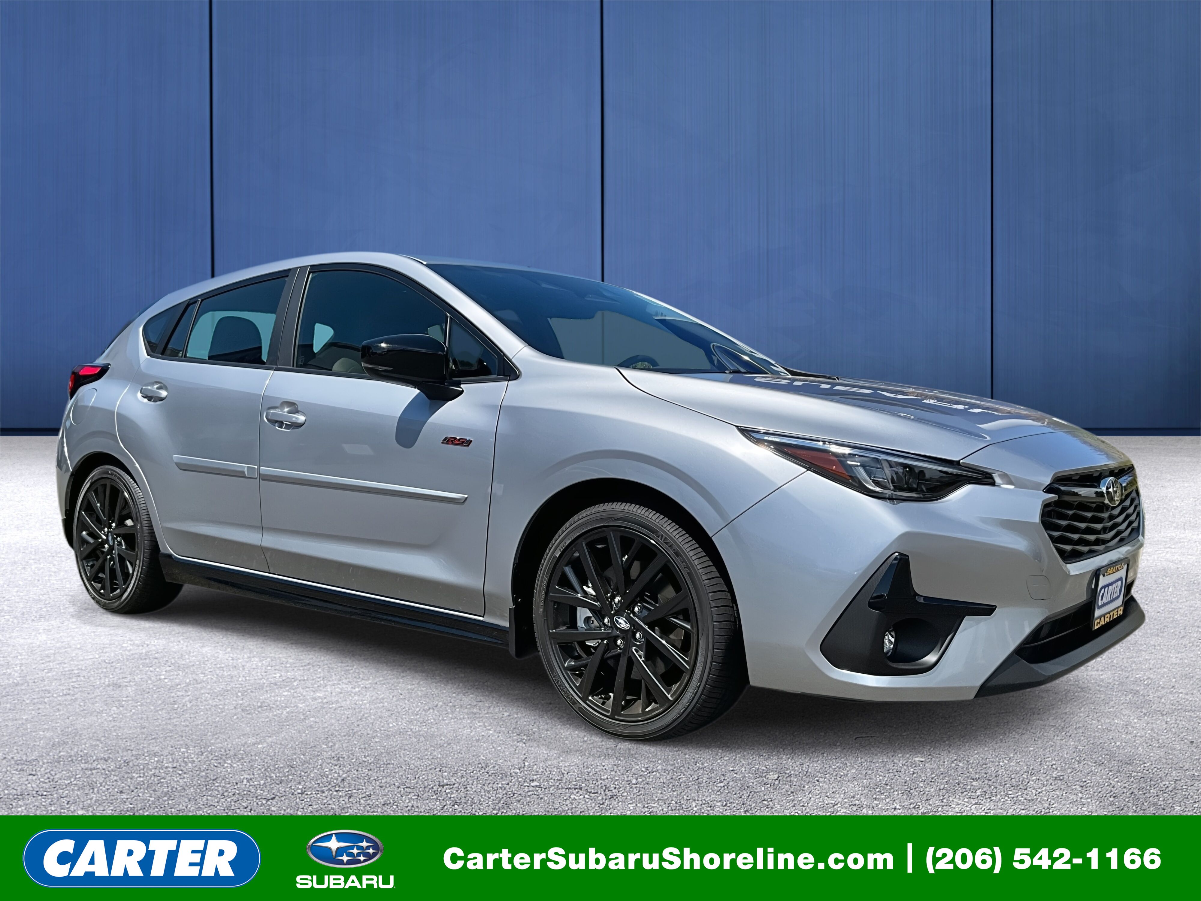Ice Silver Metallic 2026 Subaru Impreza Wagon All-Wheel Drive Continuously Variable Transmission