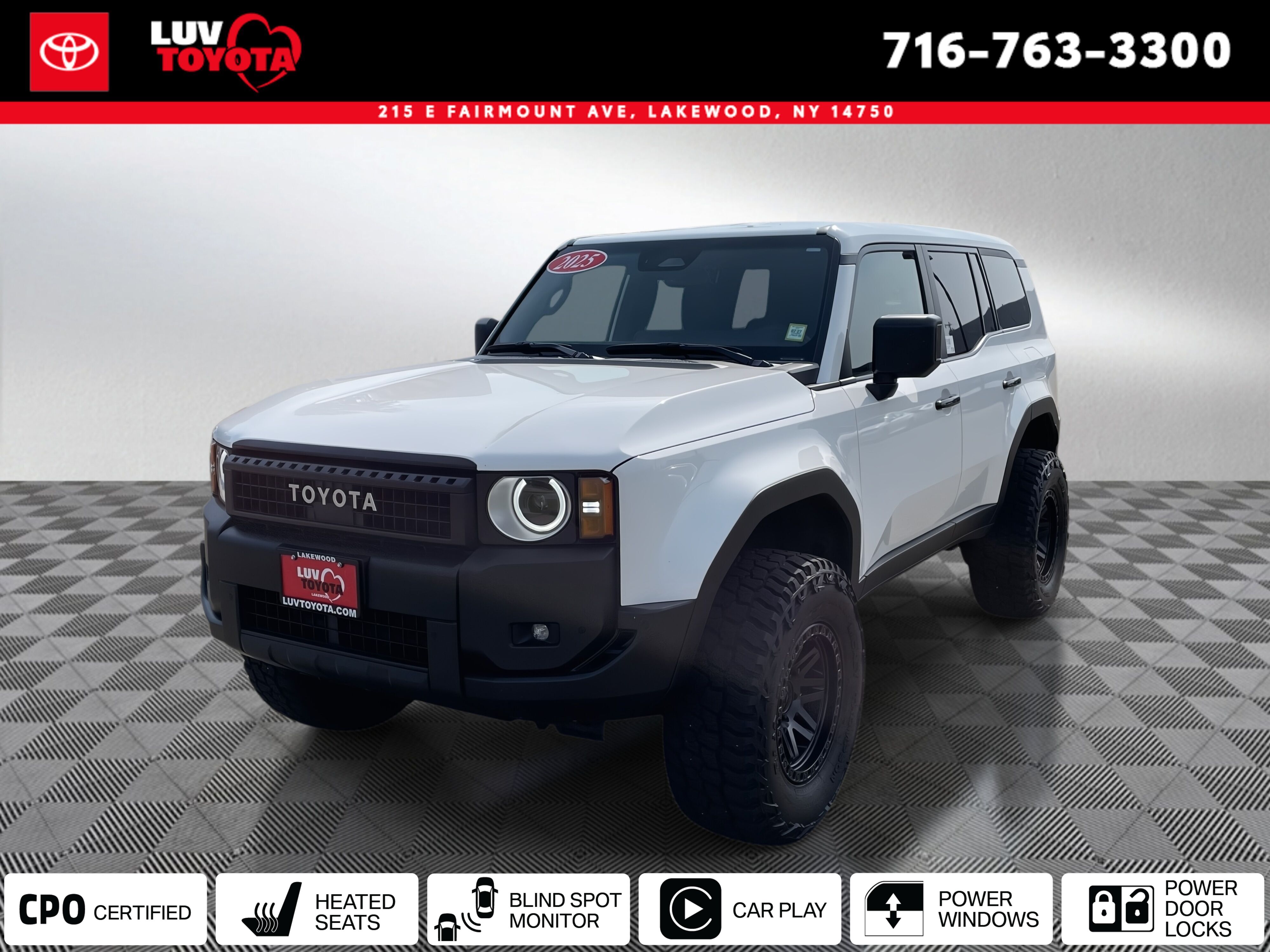 Ice Cap 2025 Toyota Land Cruiser SUV / Crossover Four-Wheel Drive Automatic