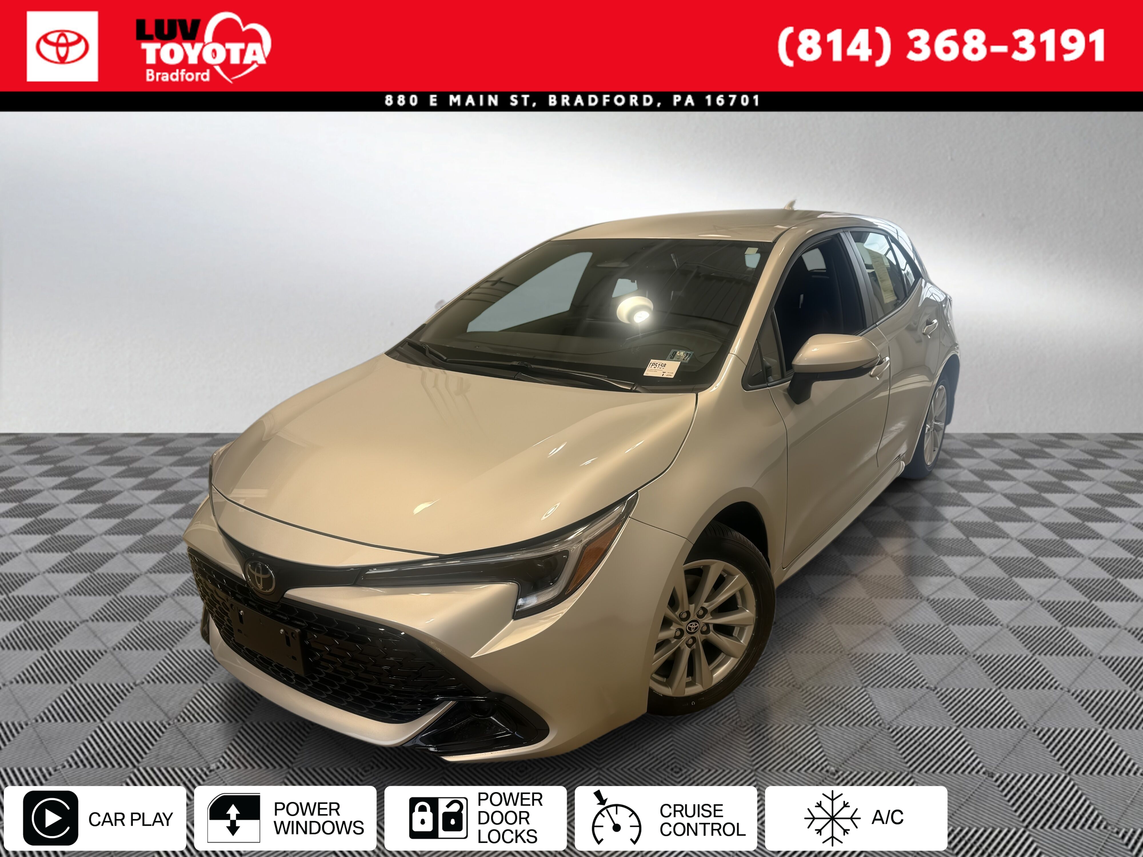  2023 Toyota Corolla Hatchback SE FWD   