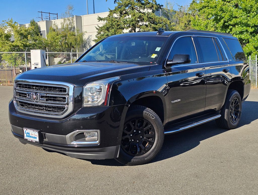 Onyx Black 2018 GMC Yukon SUV / Crossover Four-Wheel Drive 6-Speed Automatic Overdrive