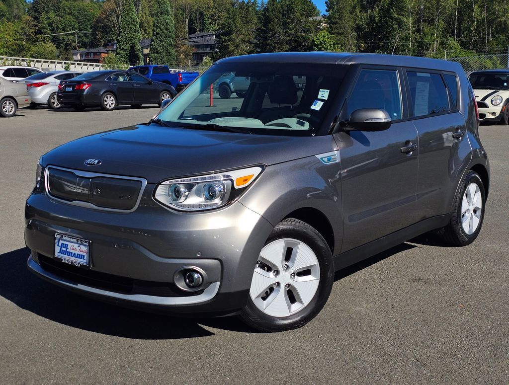 Titanium Gray Metallic 2016 Kia Soul EV Wagon Front-Wheel Drive 1-Speed Automatic