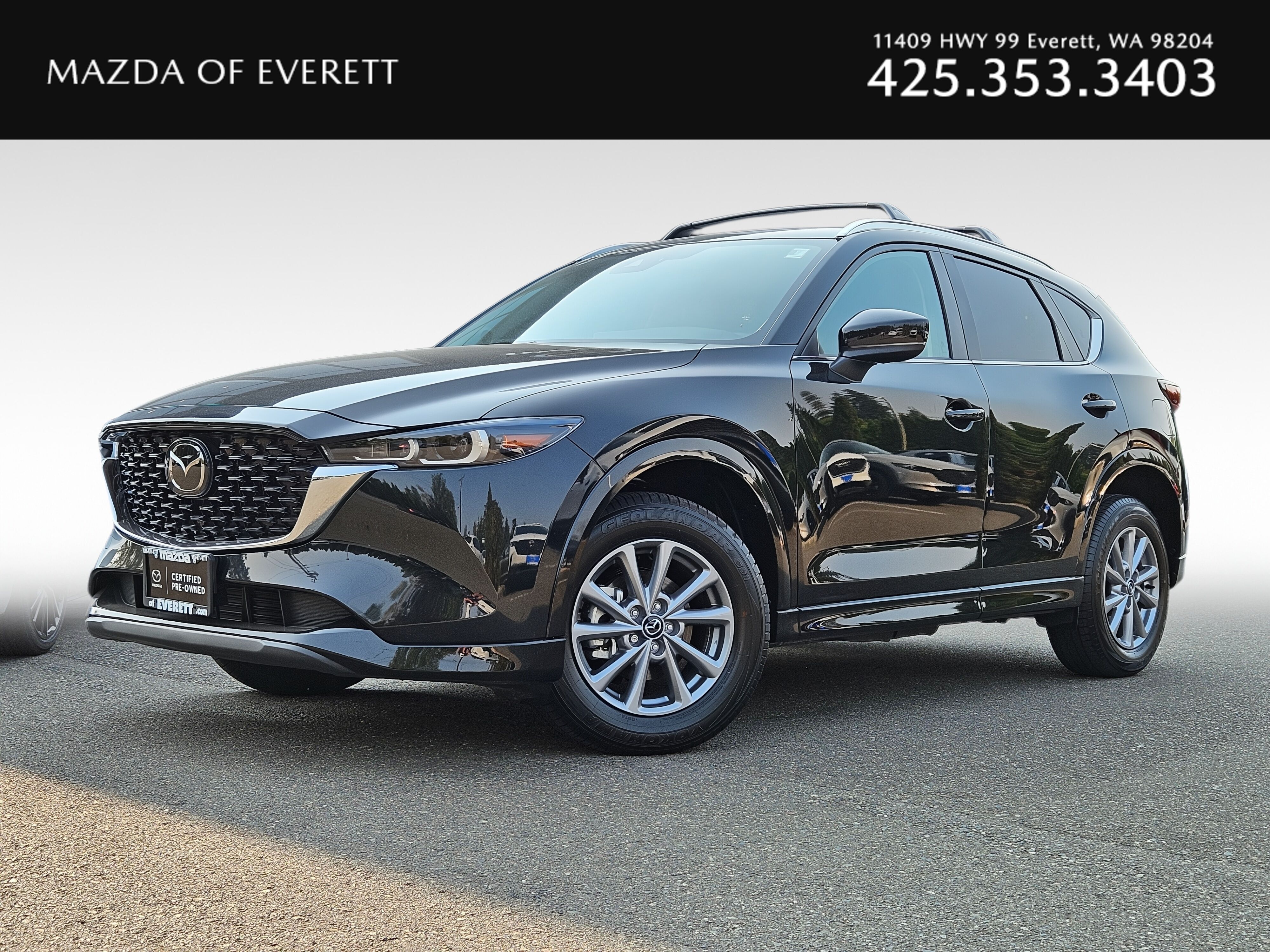 Jet Black Mica 2025 Mazda CX-5 SUV / Crossover All-Wheel Drive 6-Speed Automatic