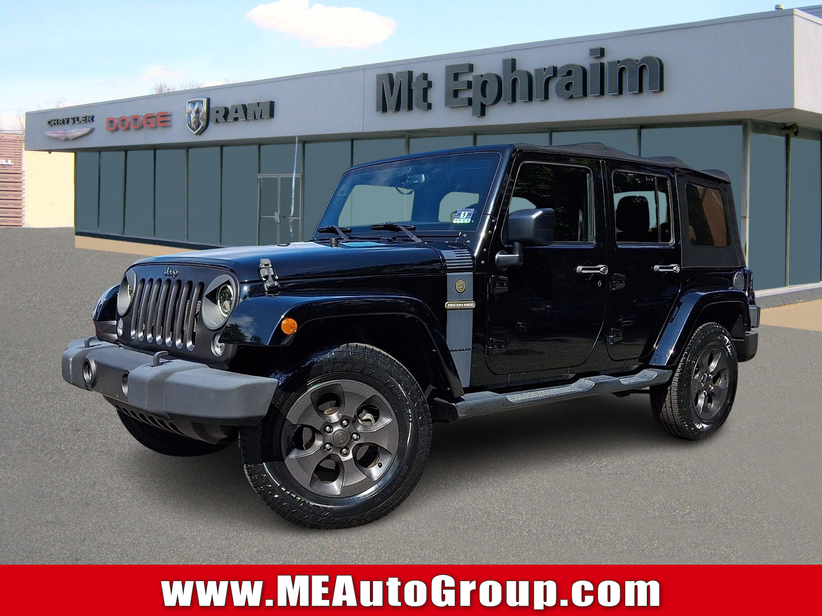Black Clearcoat - PX8 2017 Jeep Wrangler SUV / Crossover Four-Wheel Drive 5-Speed Automatic