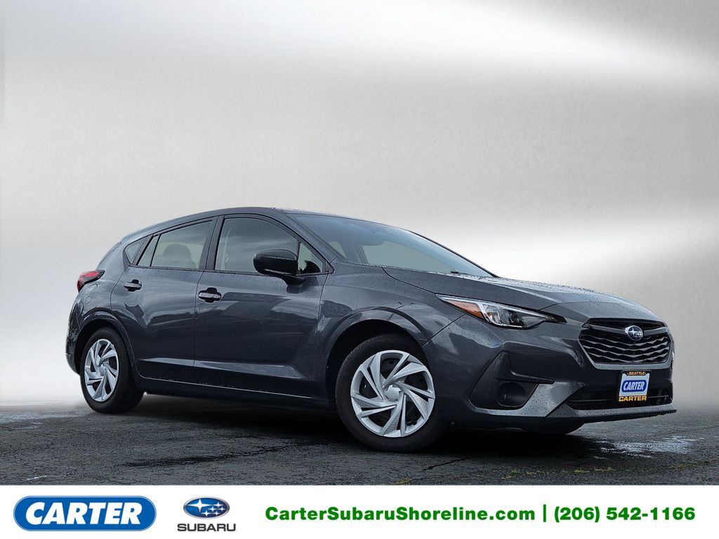 Magnetite Gray Metallic 2024 Subaru Impreza Sedan All-Wheel Drive Continuously Variable Transmission