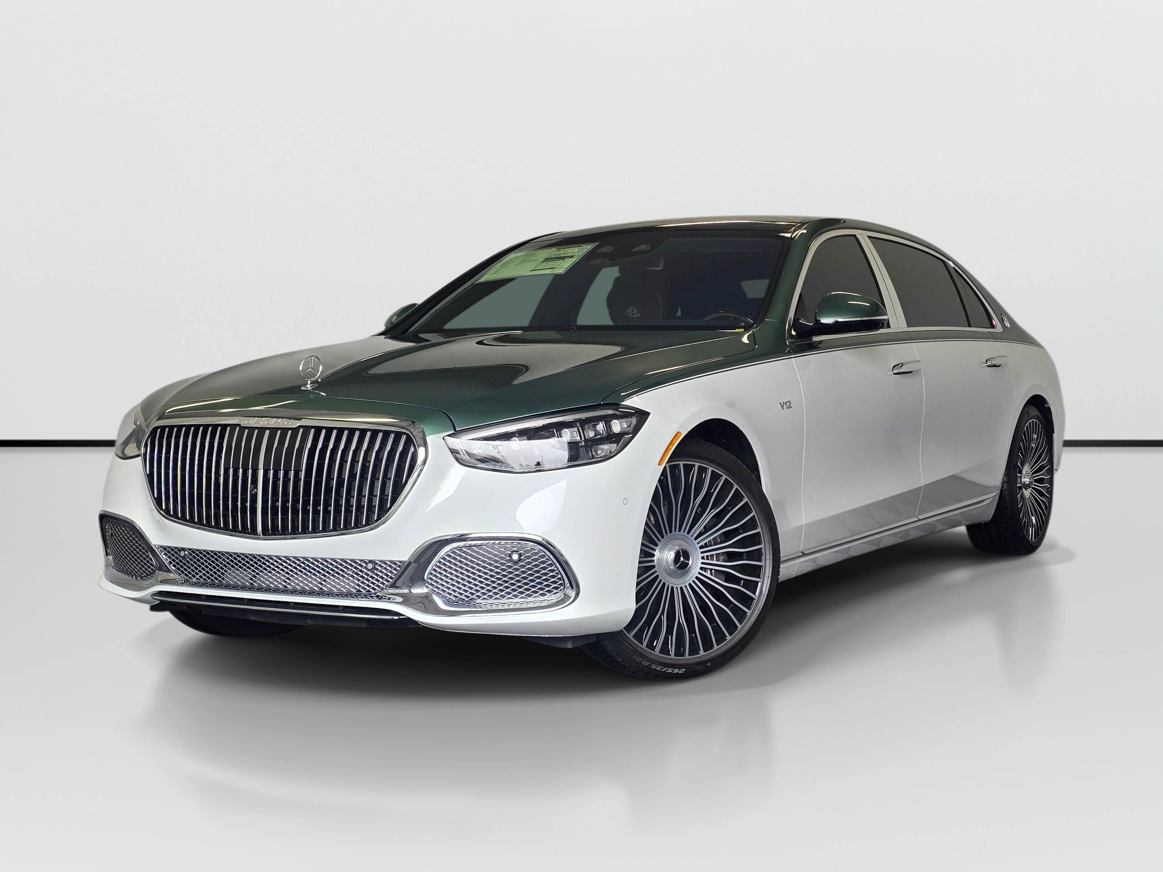 Moonlight White 2026 Mercedes-Benz S-Class Sedan All-Wheel Drive 9-Speed Automatic