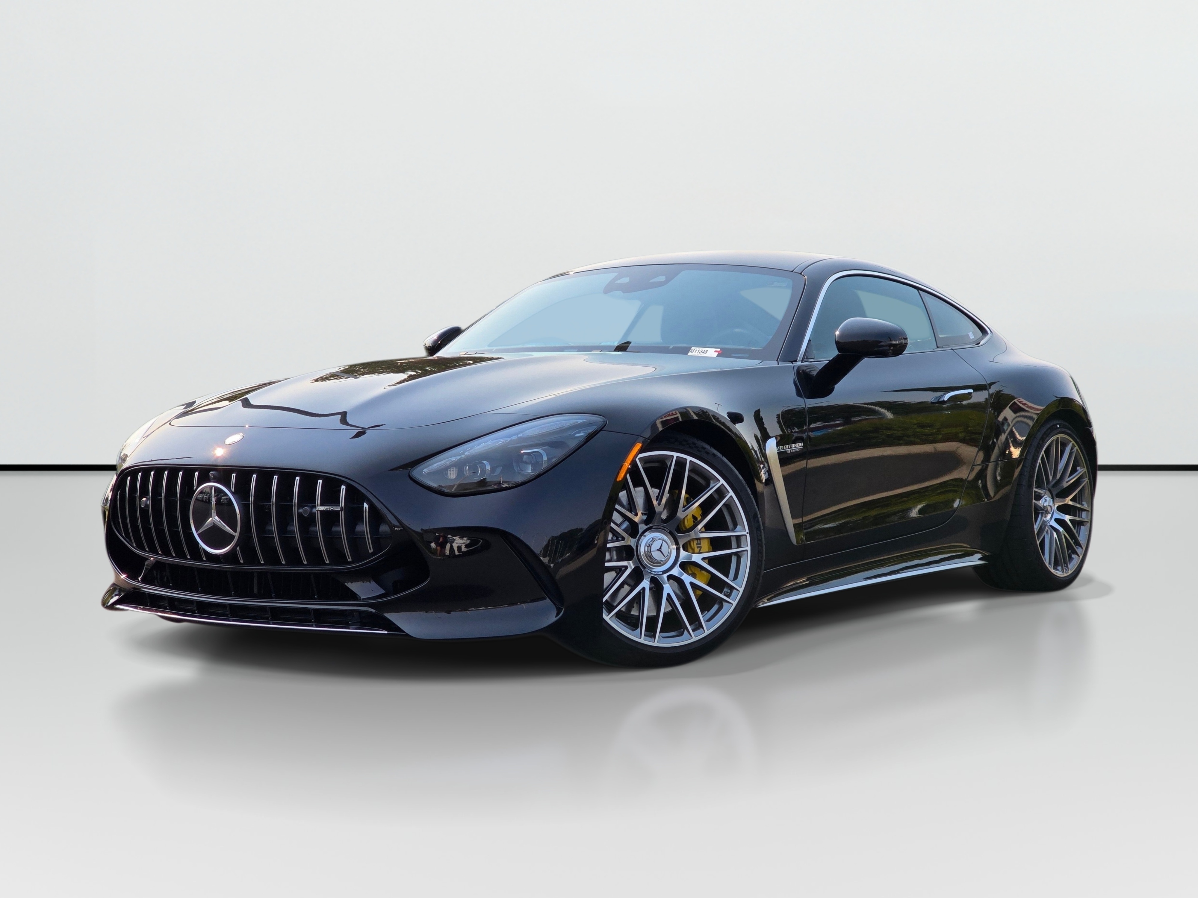 Obsidian Black Metallic 2026 Mercedes-Benz AMG GT Coupe All-Wheel Drive 9-Speed Automatic