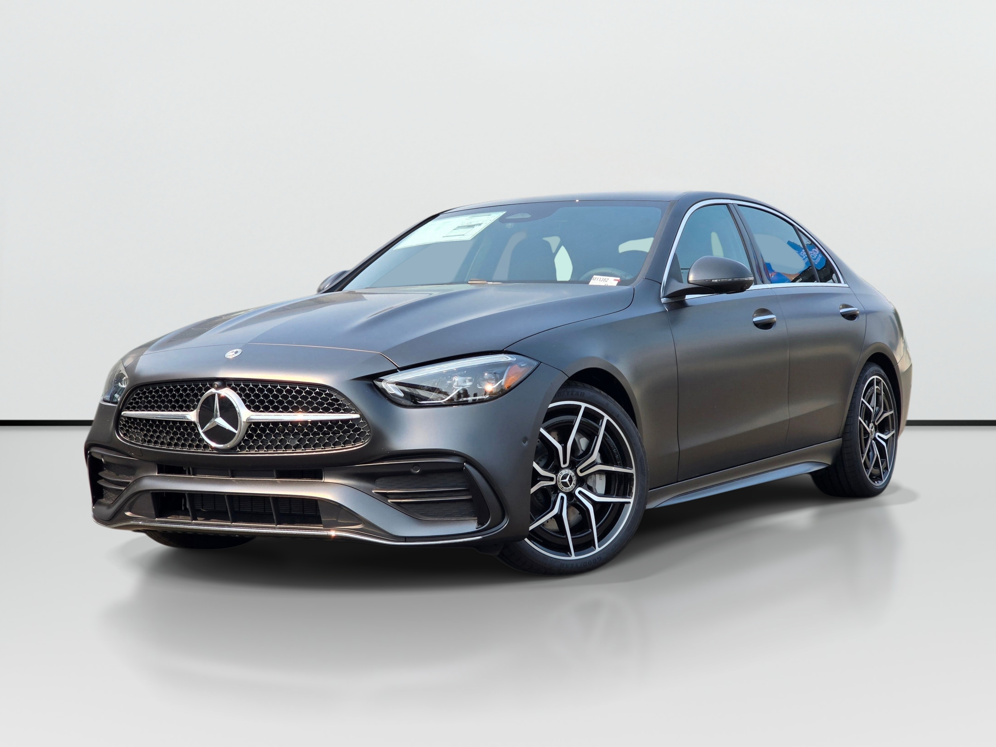 Gray (Graphite) 2026 Mercedes-Benz C-Class Sedan All-Wheel Drive 9-Speed Automatic