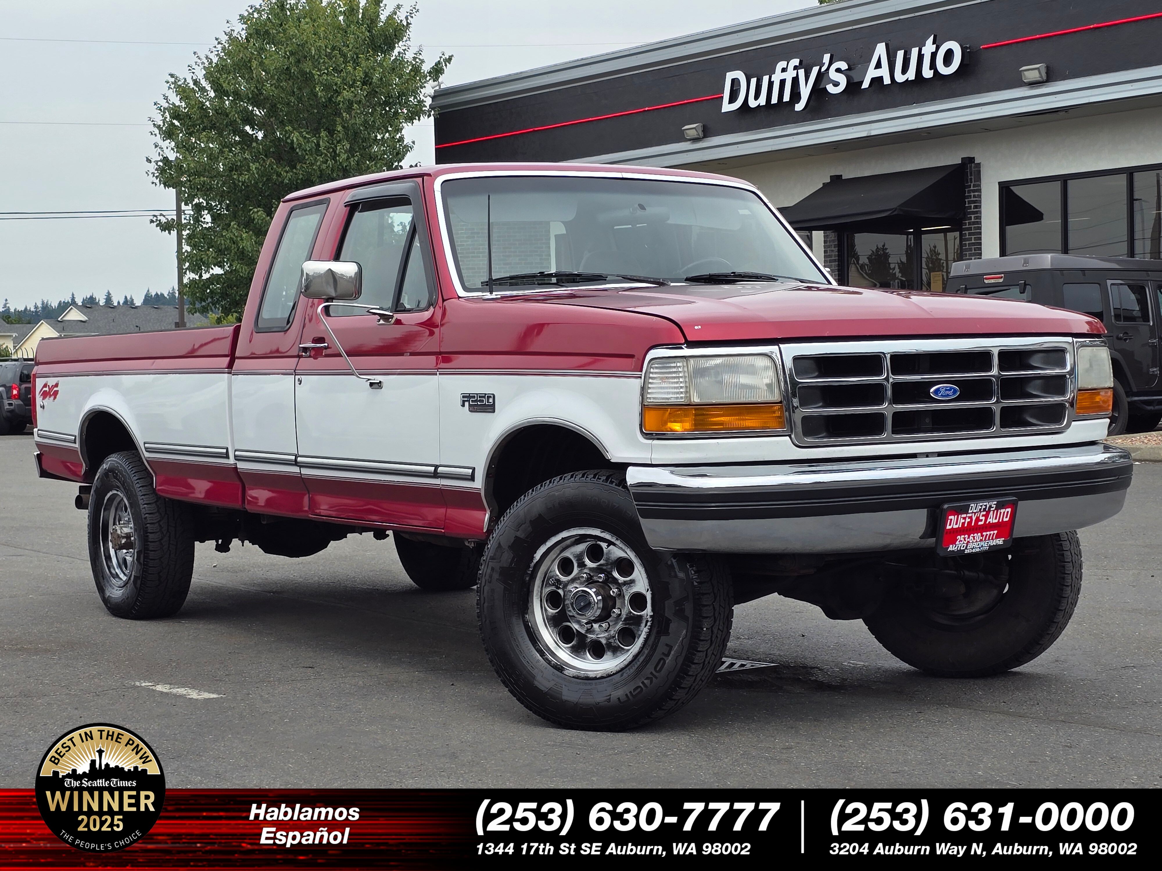 1995 Ford F-250 Pickup Truck Four-Wheel Drive