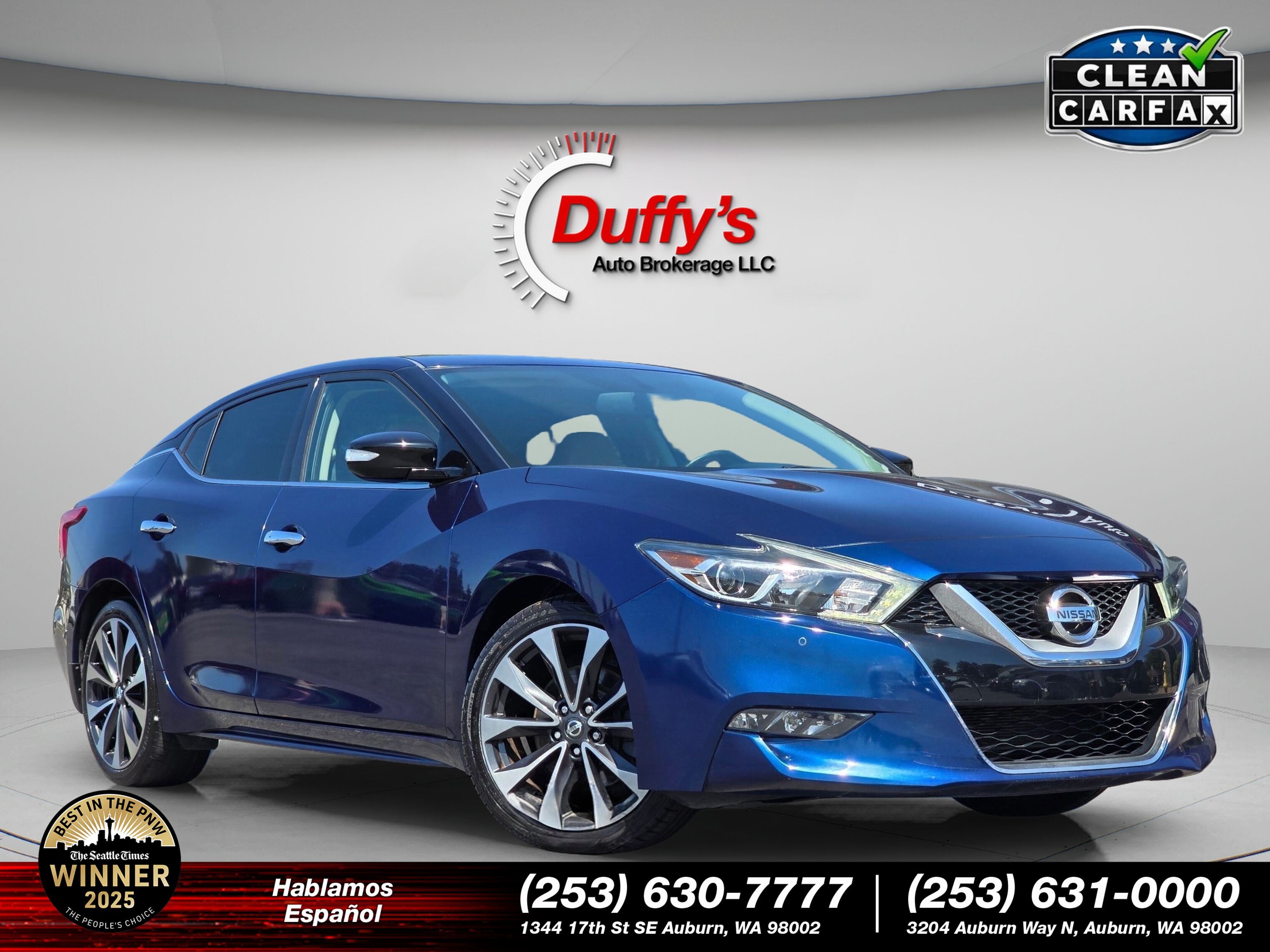 2016 Nissan Maxima SR