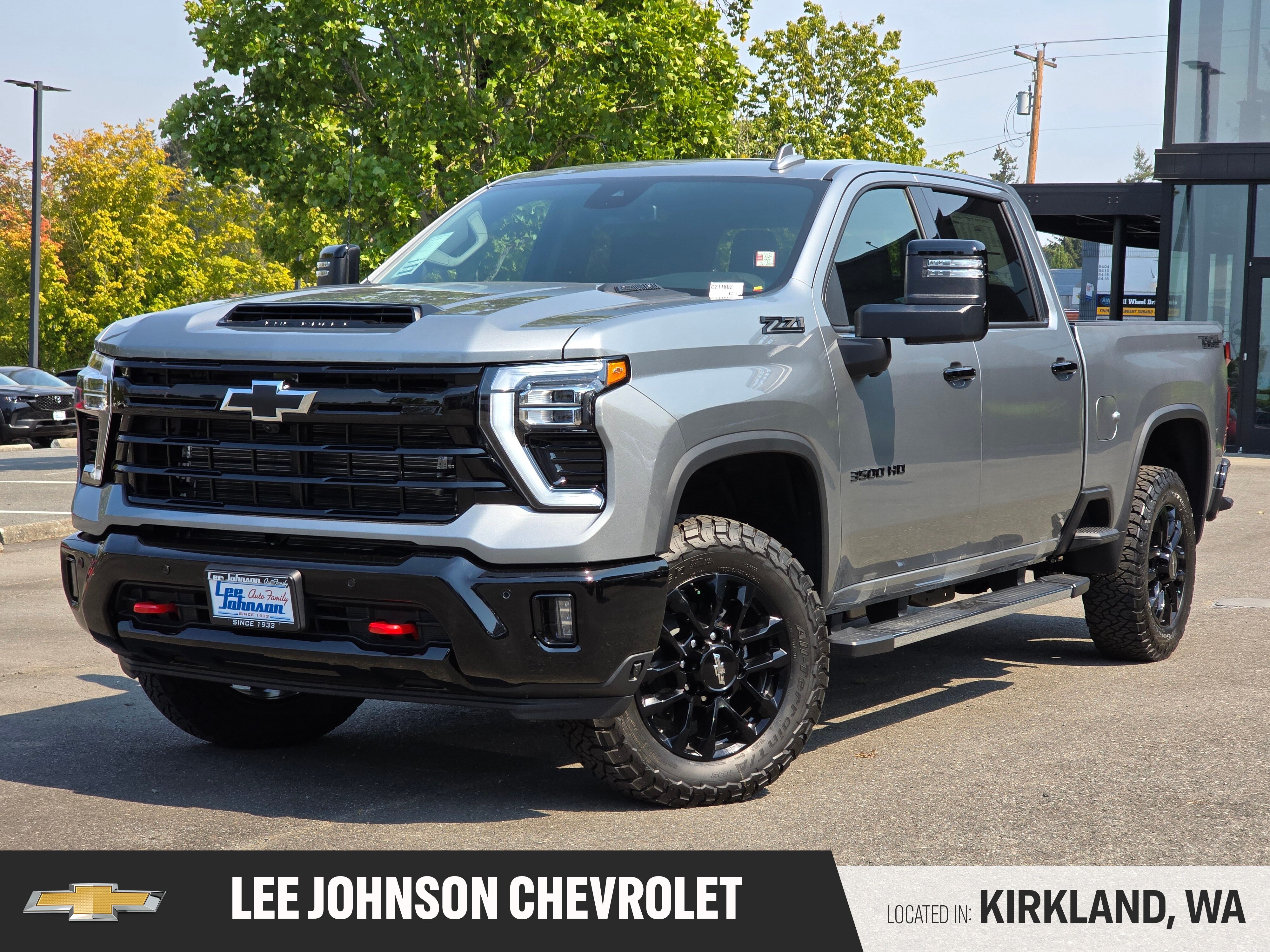 Sterling Gray Metallic 2026 Chevrolet Silverado 3500HD Pickup Truck Four-Wheel Drive Automatic