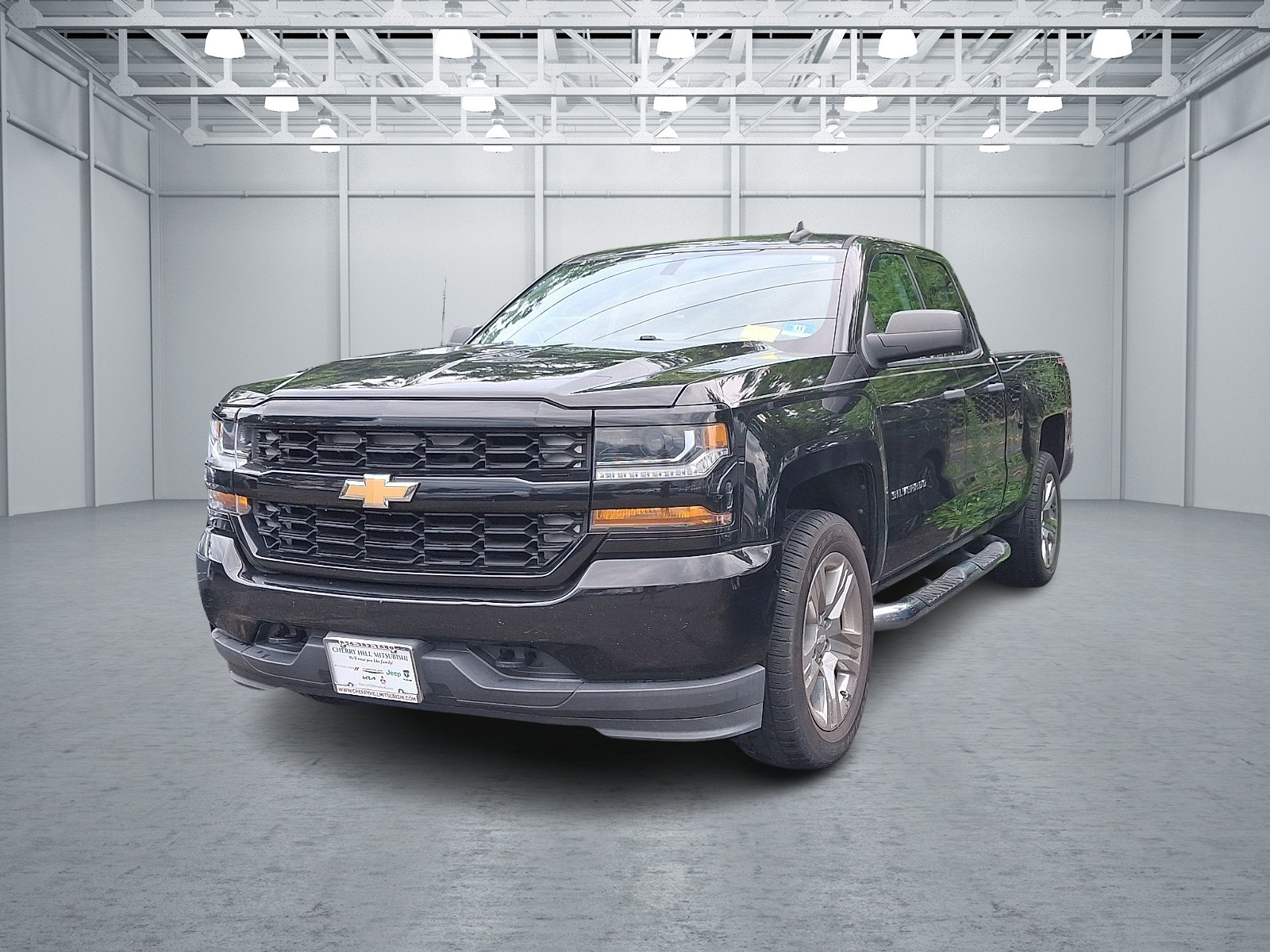 Black 2016 Chevrolet Silverado 1500 Pickup Truck Four-Wheel Drive 6-Speed Automatic Overdrive