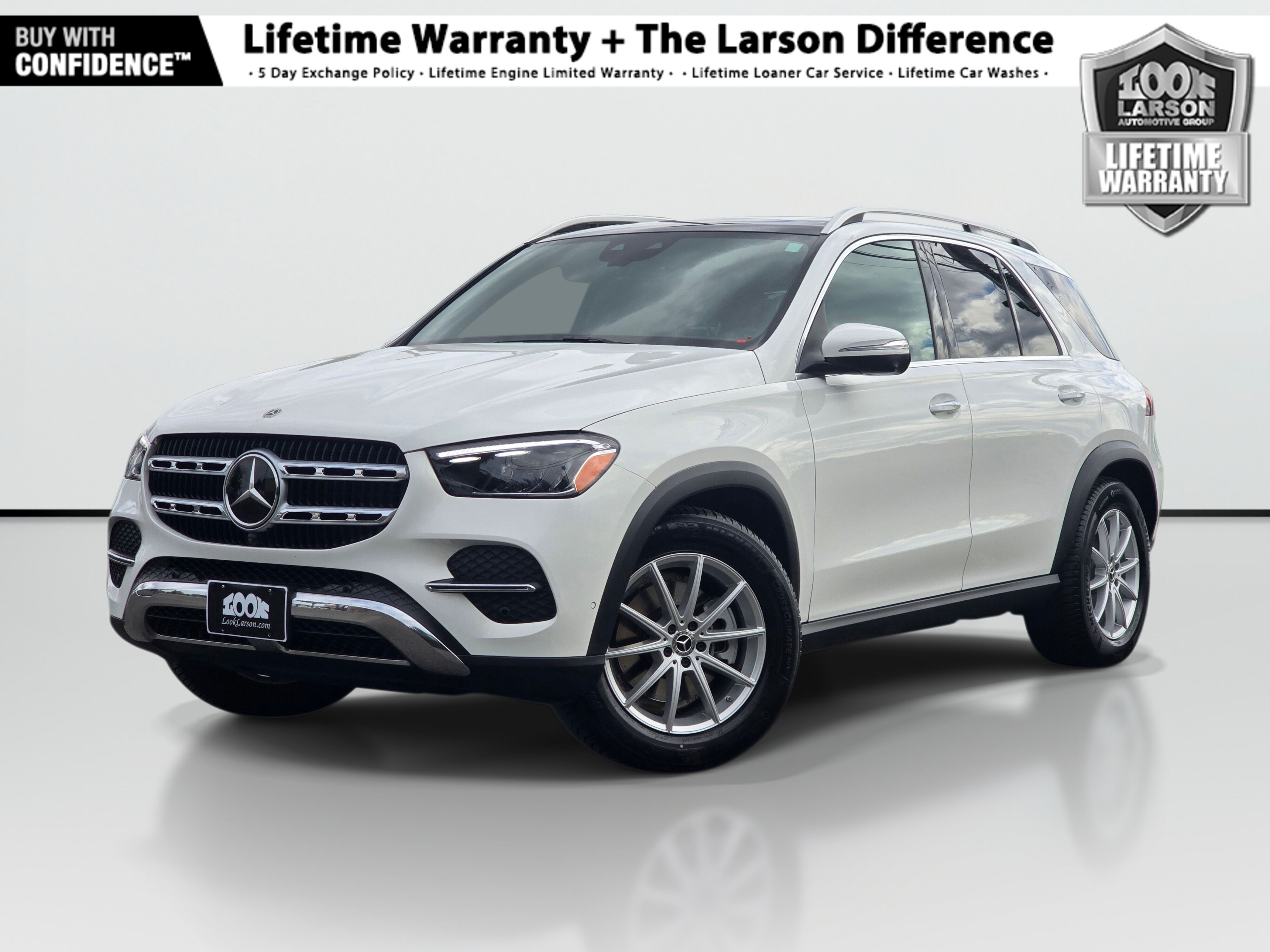 White 2025 Mercedes-Benz GLE SUV / Crossover All-Wheel Drive 9-Speed Automatic