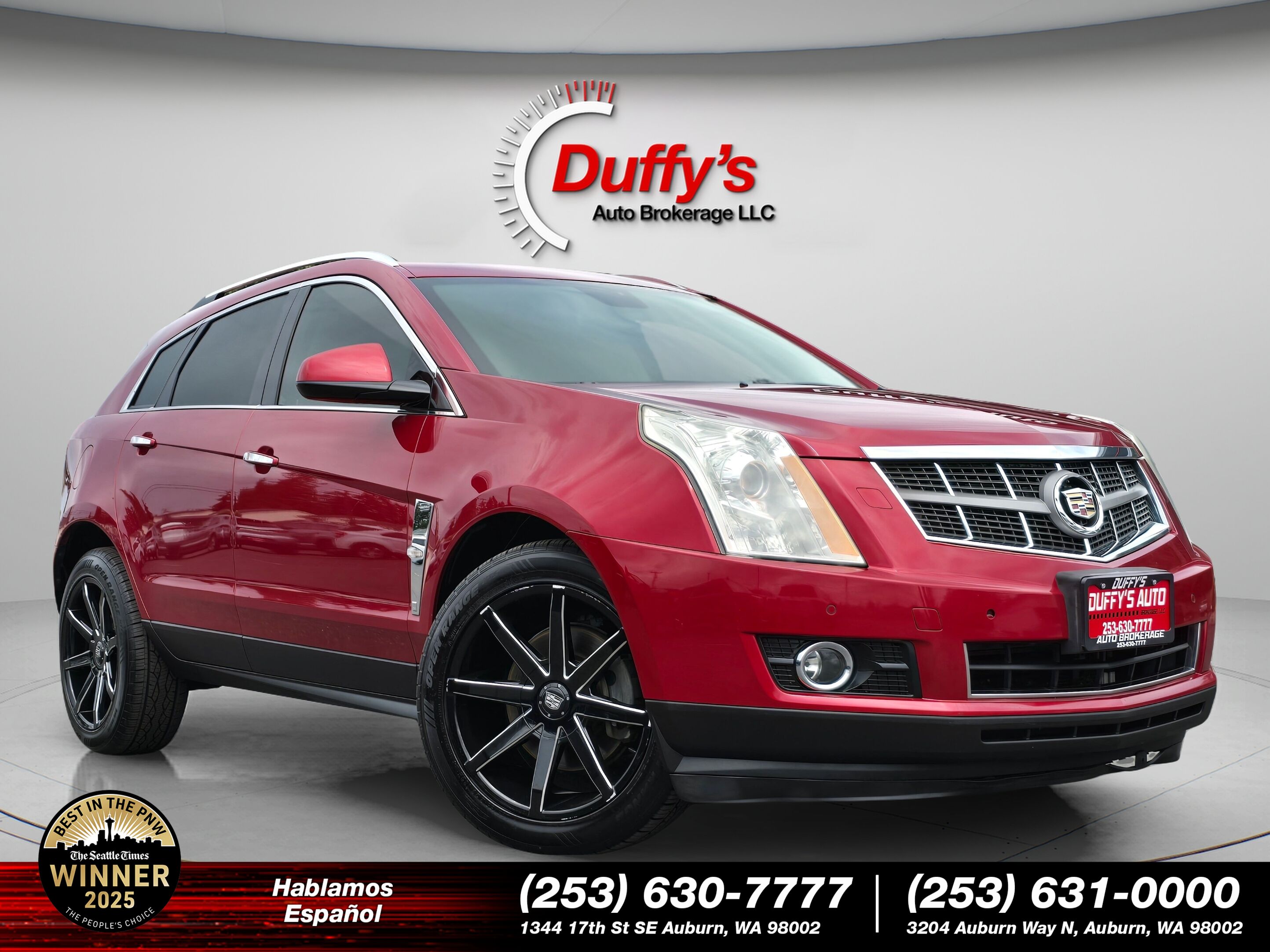 Crystal Red Tintcoat 2011 Cadillac SRX SUV / Crossover All-Wheel Drive 6-Speed Automatic