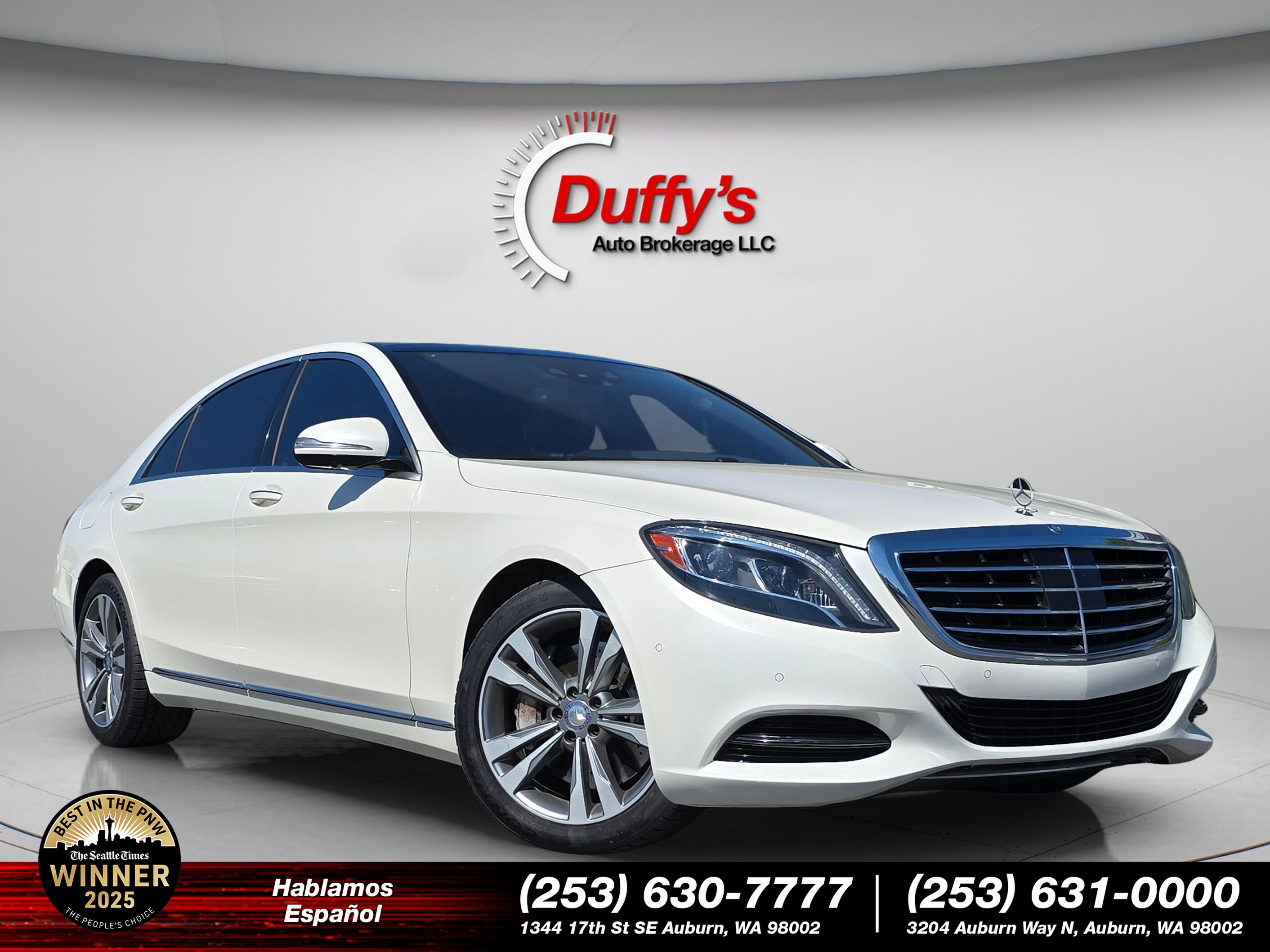  2015 Mercedes-Benz S-Class S 550 4MATIC   