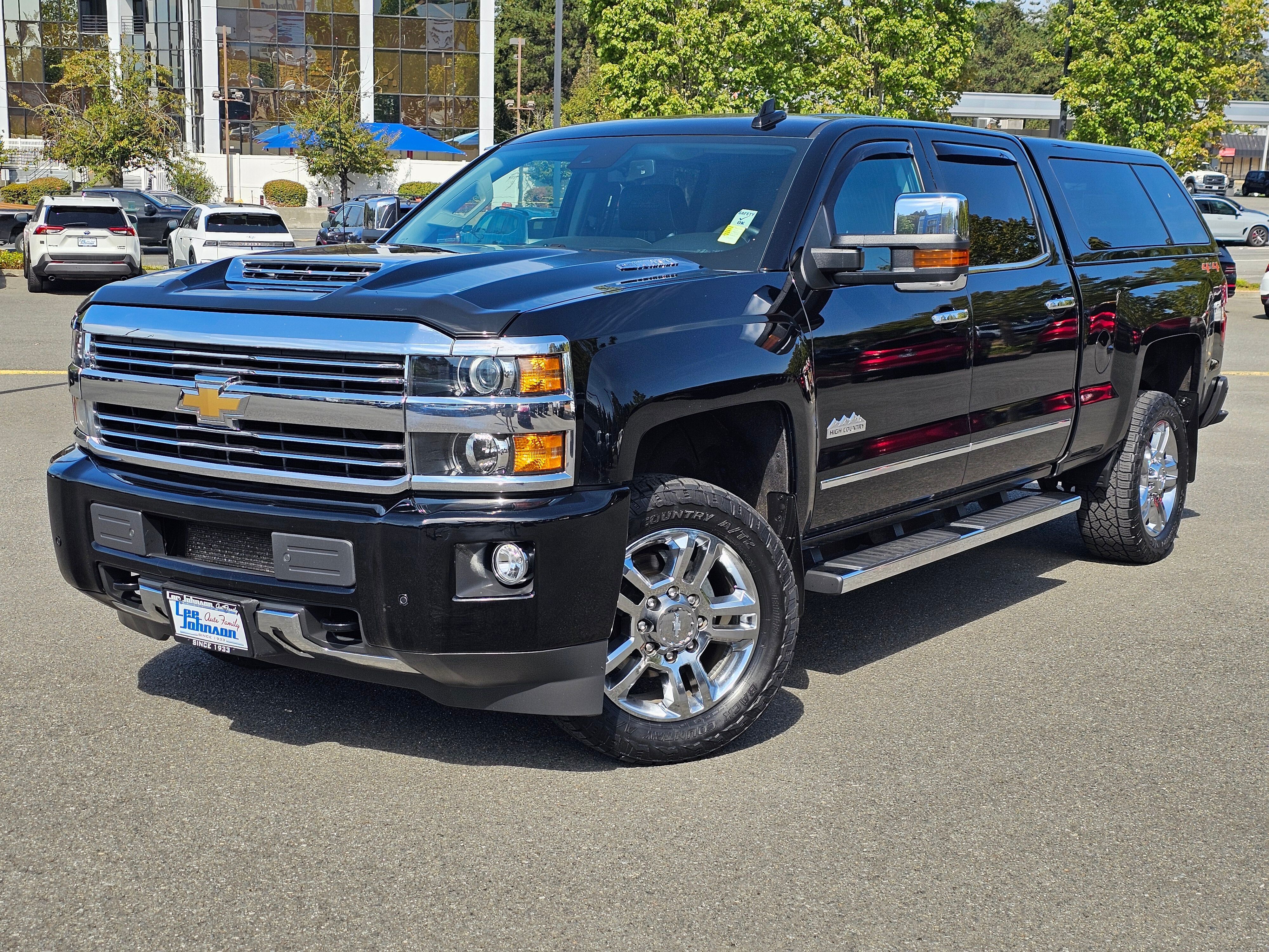 Black 2017 Chevrolet Silverado 2500HD Pickup Truck Four-Wheel Drive 6-Speed Automatic
