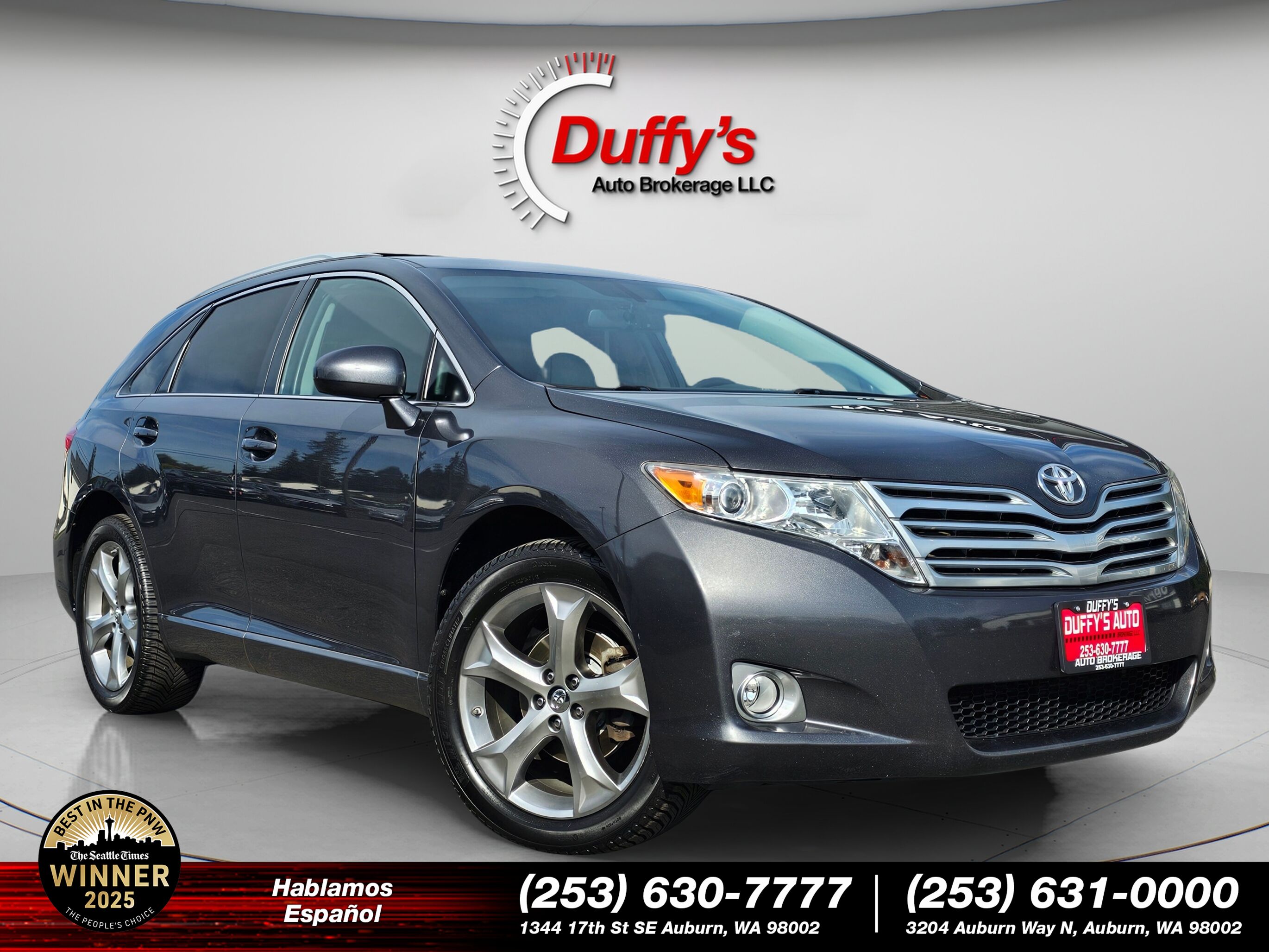 Classic Silver Metallic 2010 Toyota Venza SUV / Crossover All-Wheel Drive 6-Speed Automatic Overdrive