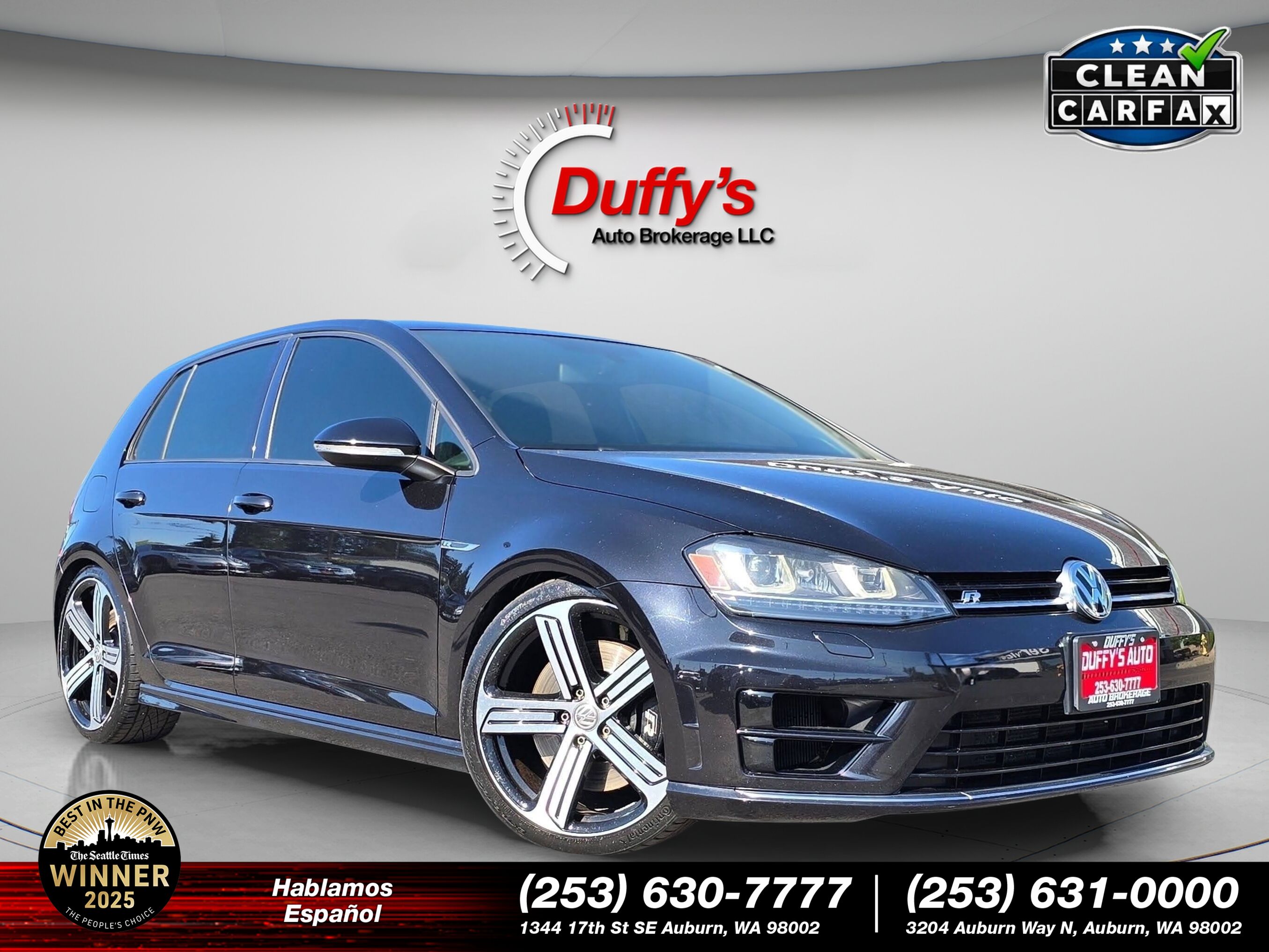 2016 Volkswagen Golf R 4-Door with DCC and Navigation