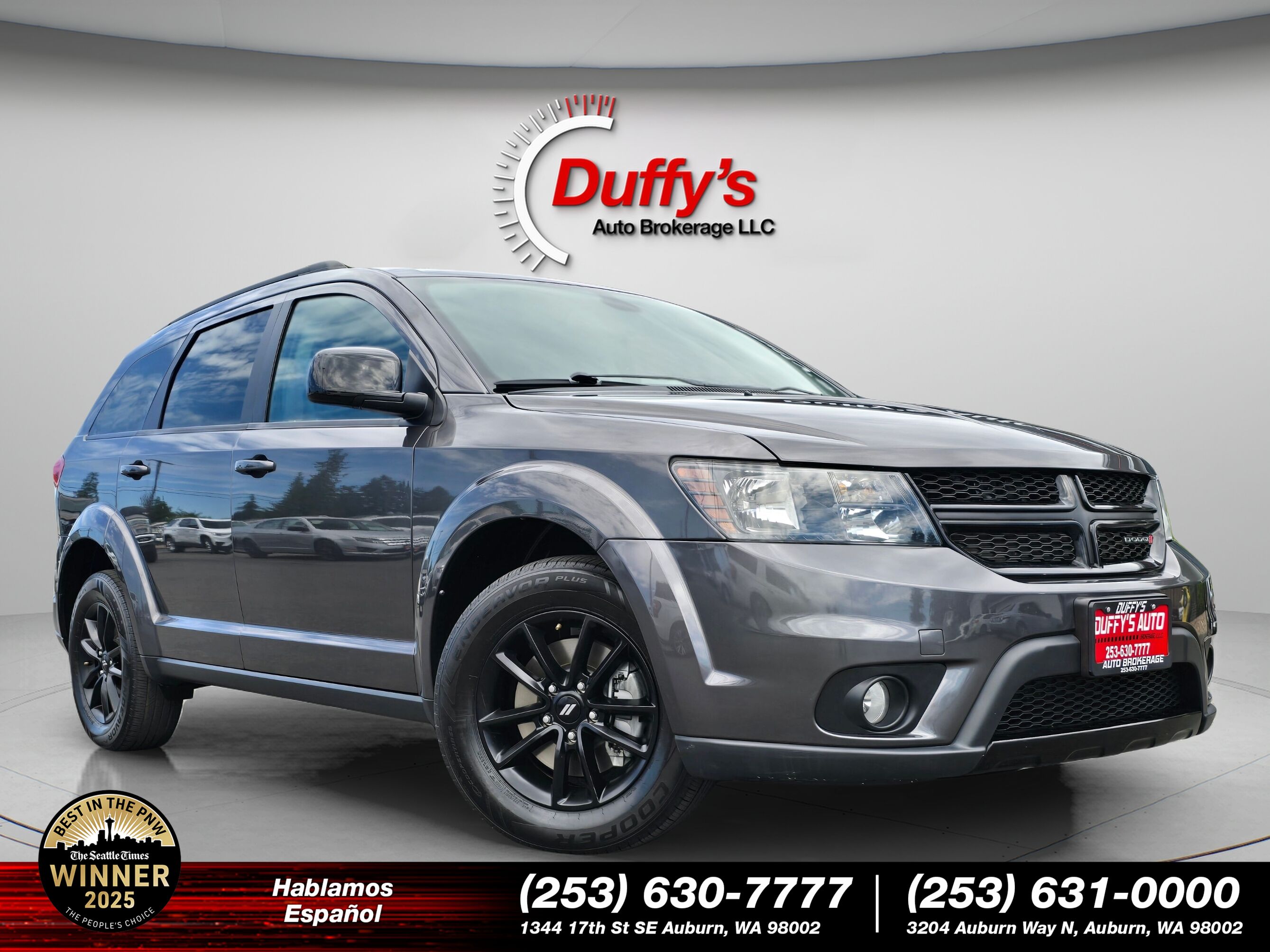 Granite Pearl Coat 2019 Dodge Journey SUV / Crossover Front-Wheel Drive 4-Speed Automatic