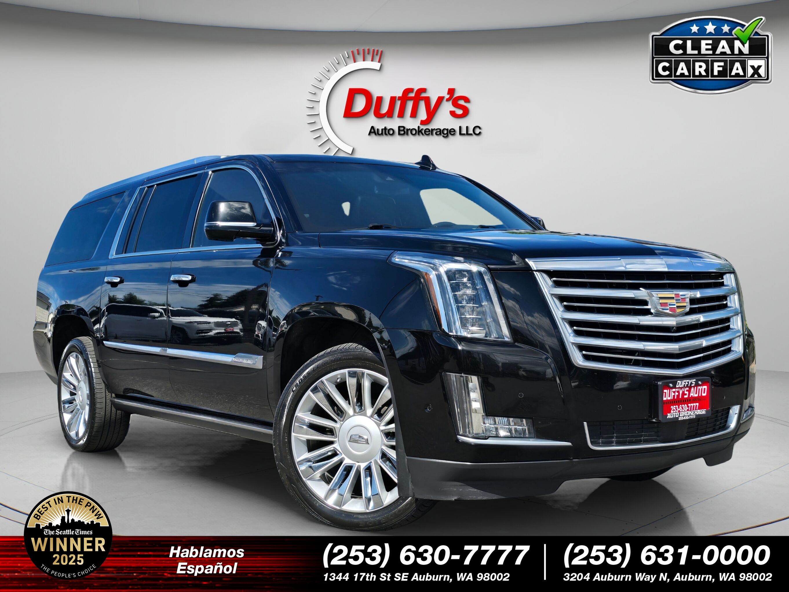 2018 Cadillac Escalade ESV Platinum 4WD