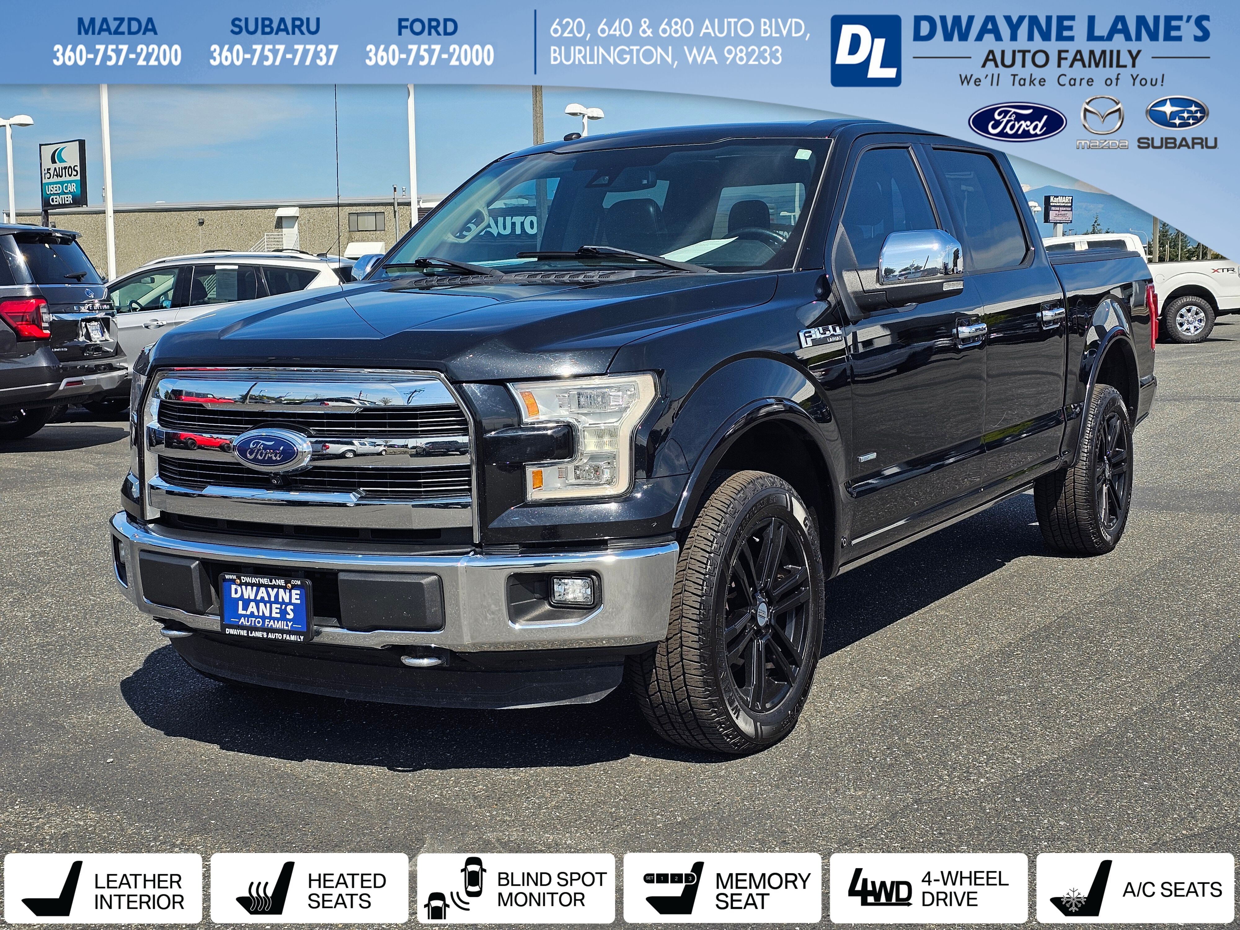 2016 Ford F-150 Lariat SuperCrew 4WD    