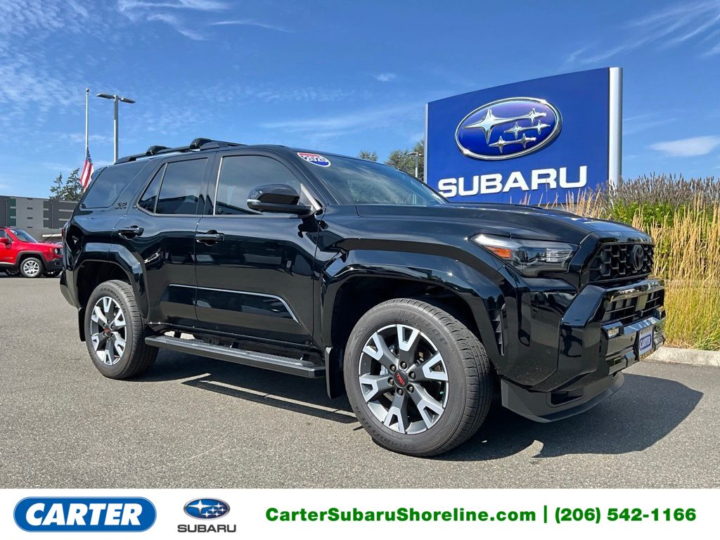 Black 2025 Toyota 4Runner SUV / Crossover Four-Wheel Drive 8-Speed Automatic