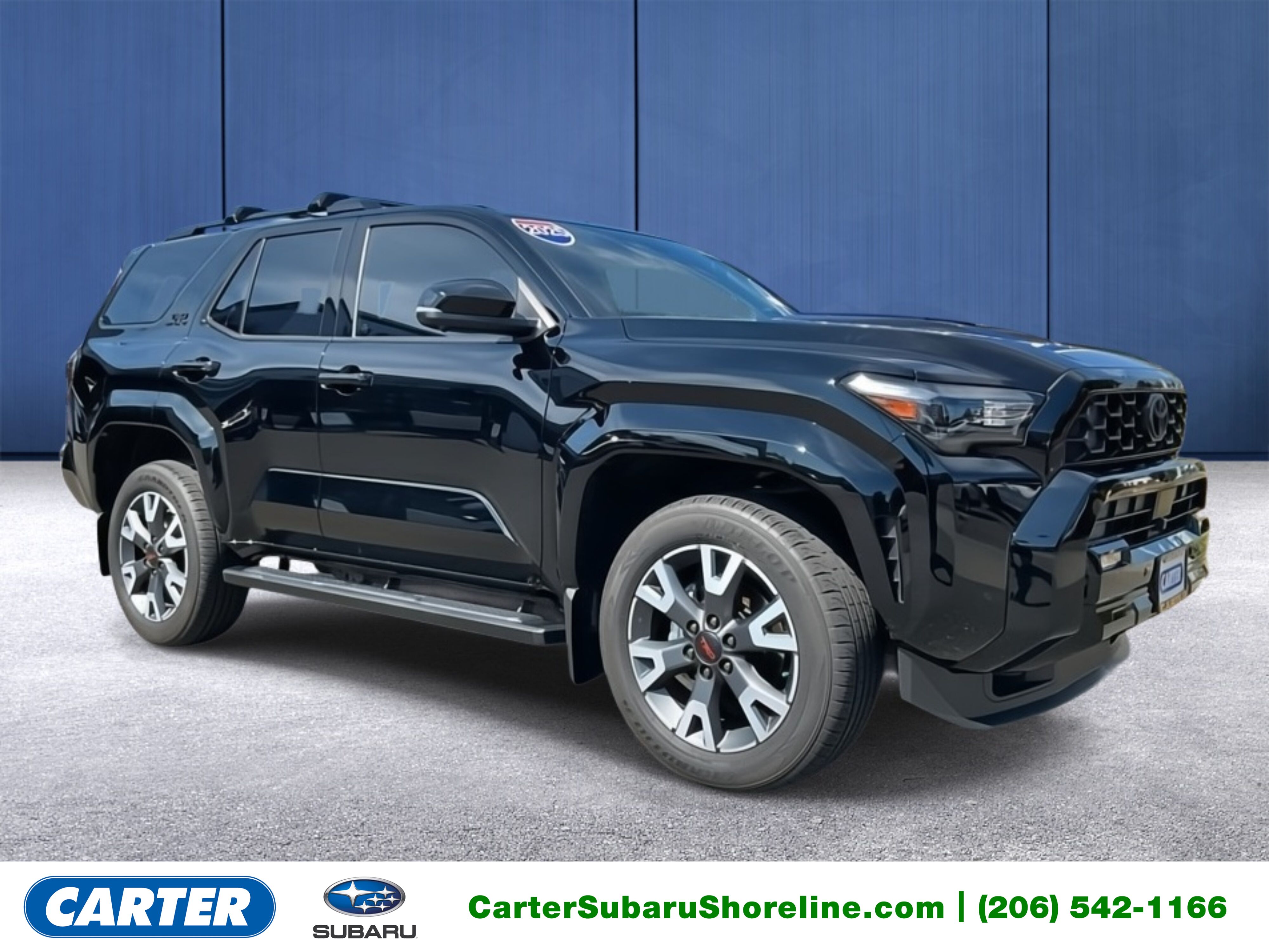 Black 2025 Toyota 4Runner SUV / Crossover Four-Wheel Drive 8-Speed Automatic