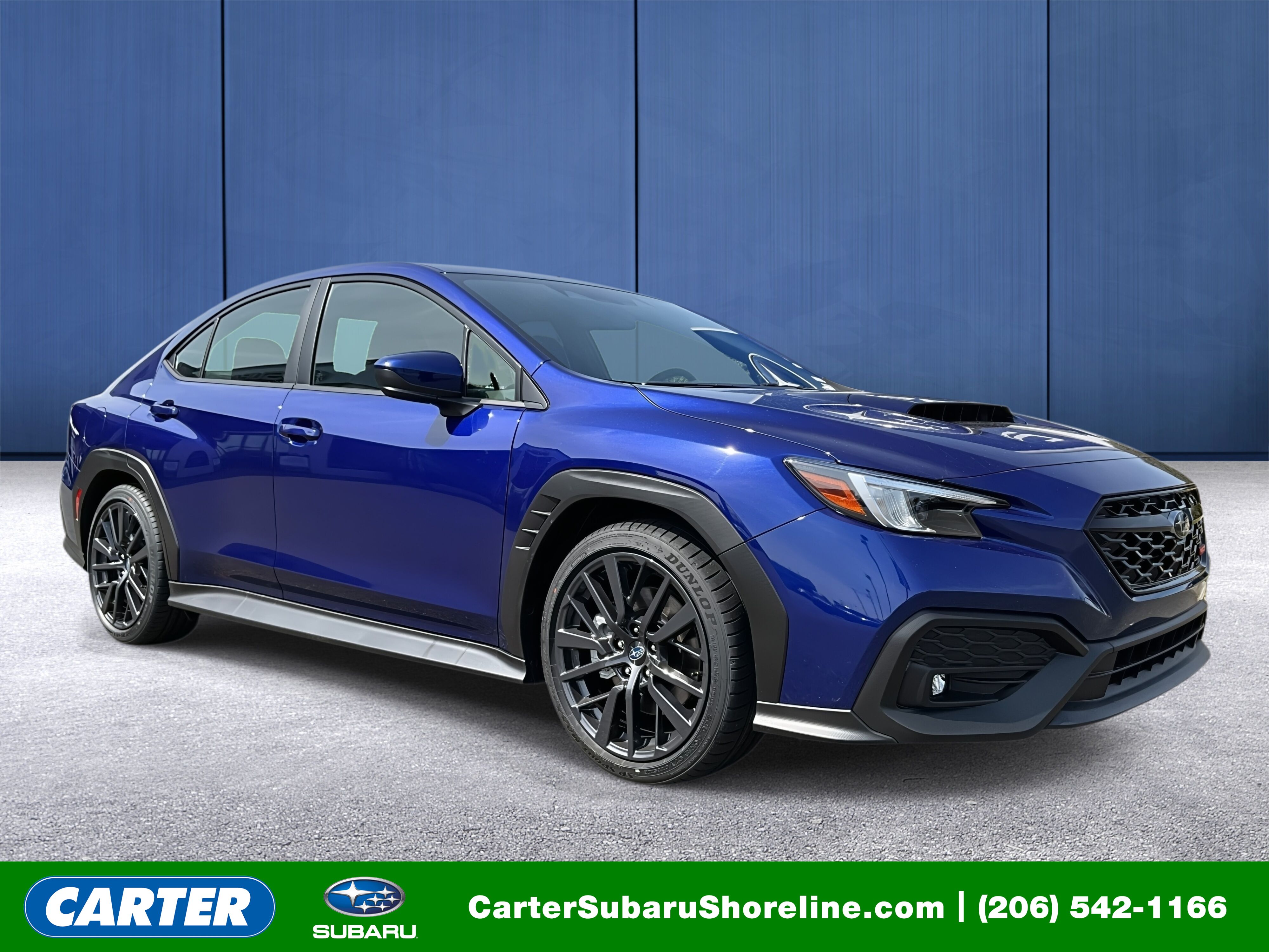 Sapphire Blue Pearl 2026 Subaru WRX Sedan All-Wheel Drive 6-Speed Manual