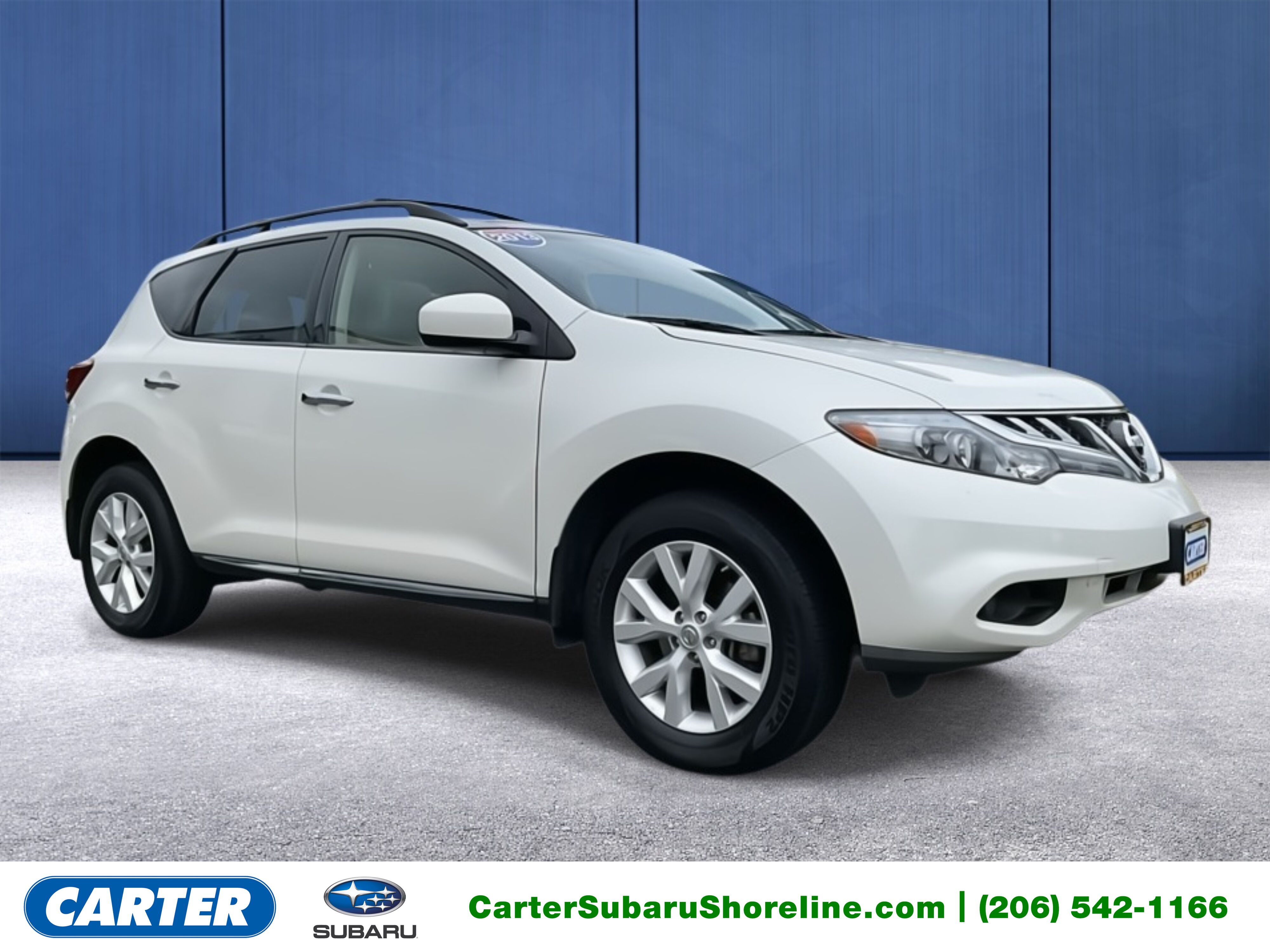 Pearl White Metallic 2013 Nissan Murano SUV / Crossover All-Wheel Drive Continuously Variable Transmission