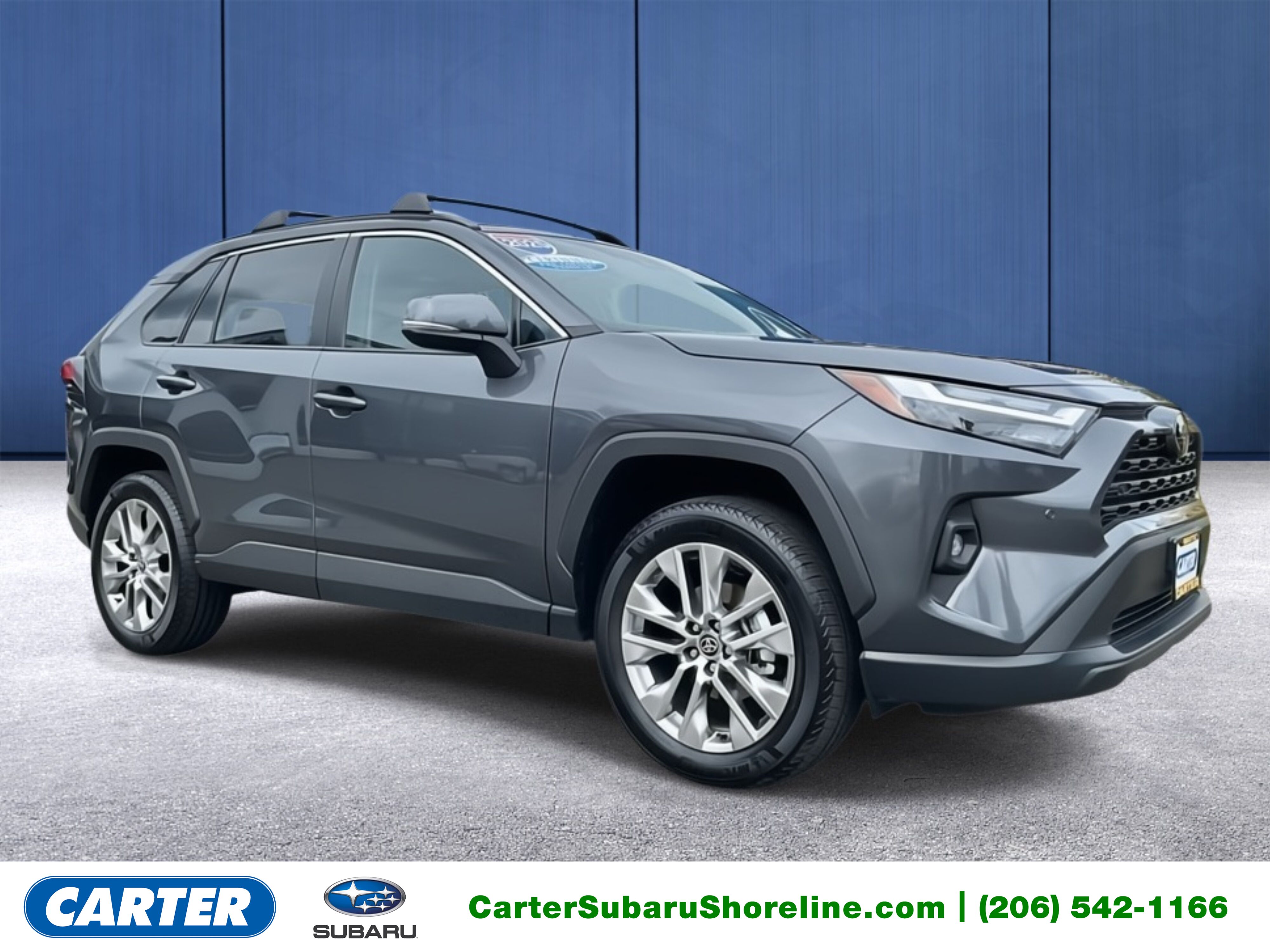 Magnetic Gray Metallic 2025 Toyota RAV4 SUV / Crossover All-Wheel Drive 8-Speed Automatic