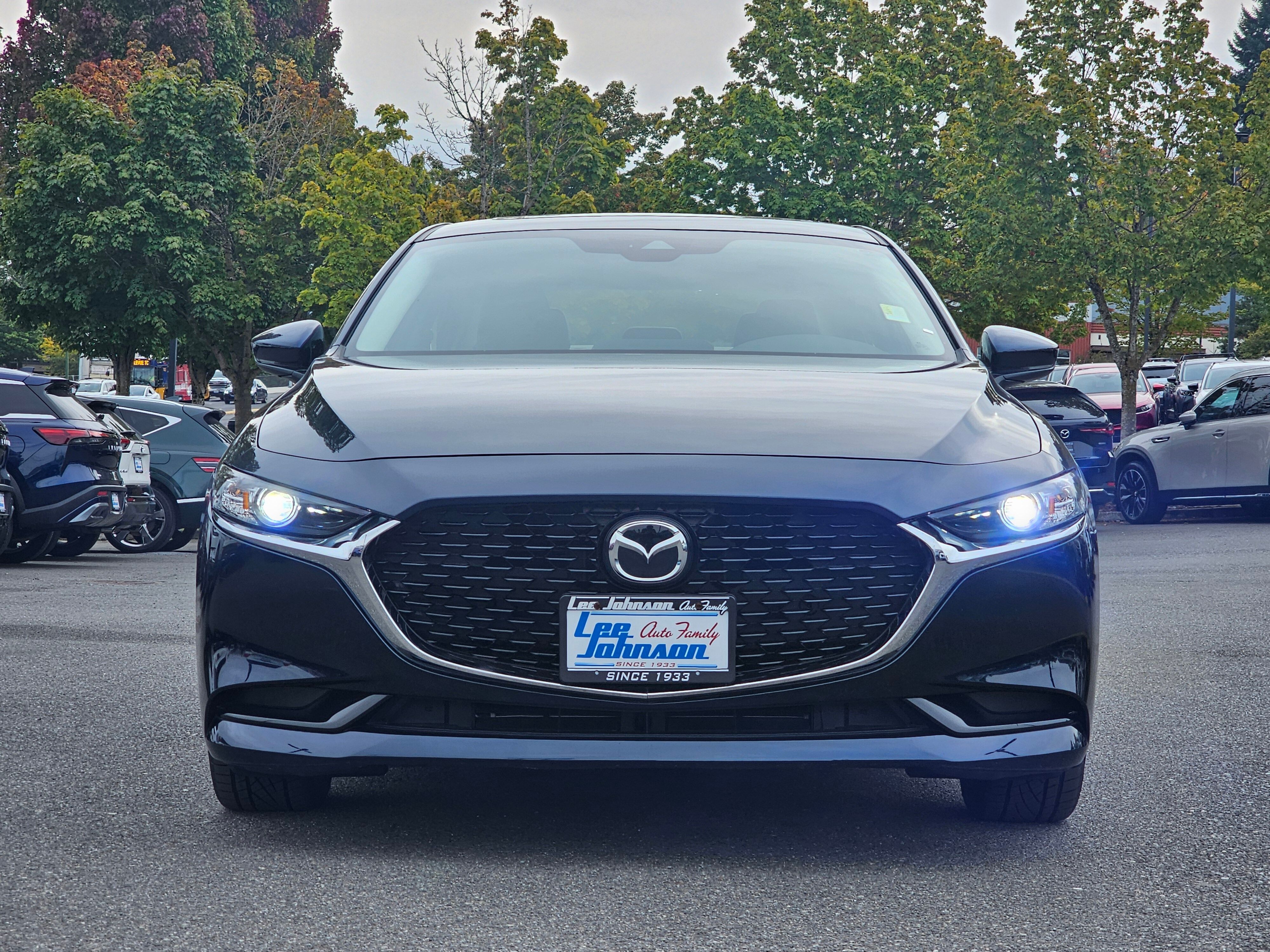 Blue 2023 Mazda MAZDA3 Sedan Front-Wheel Drive Automatic