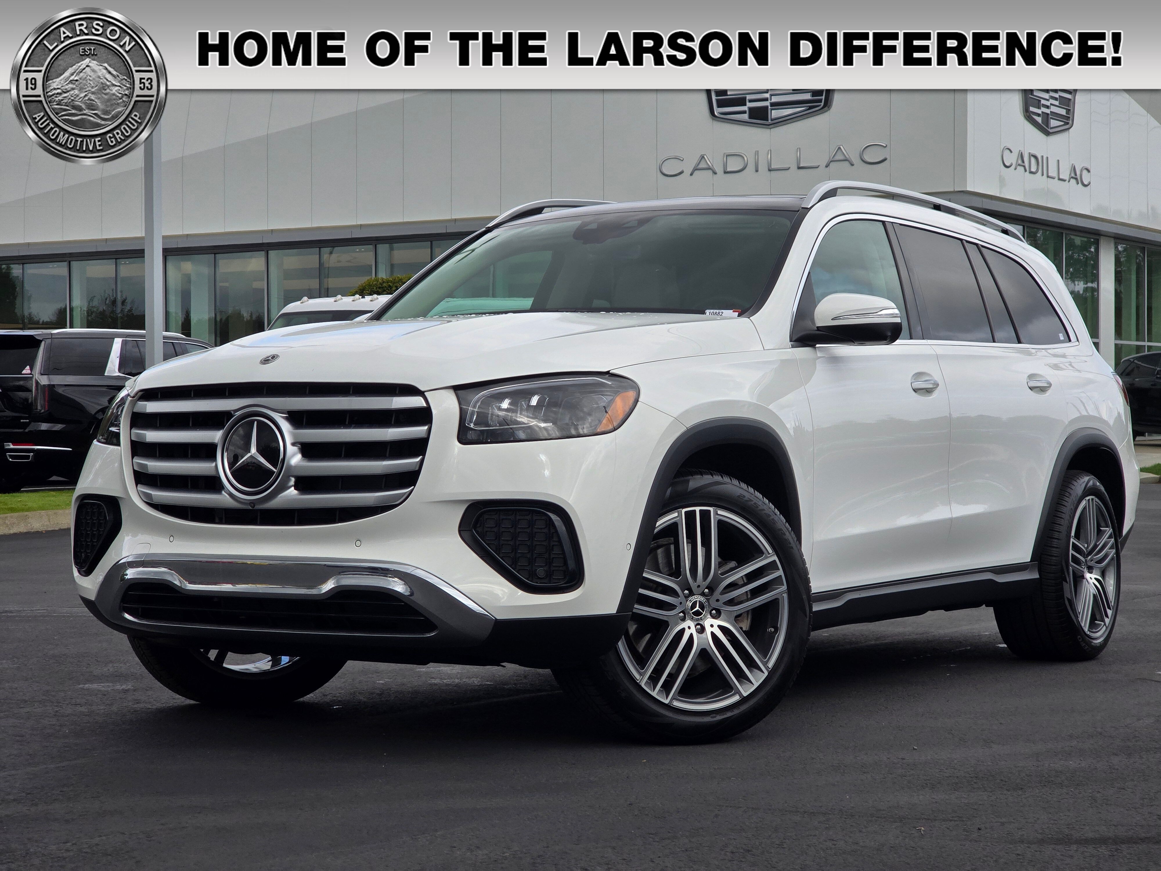 Polar White 2026 Mercedes-Benz GLS SUV / Crossover All-Wheel Drive 9-Speed Automatic