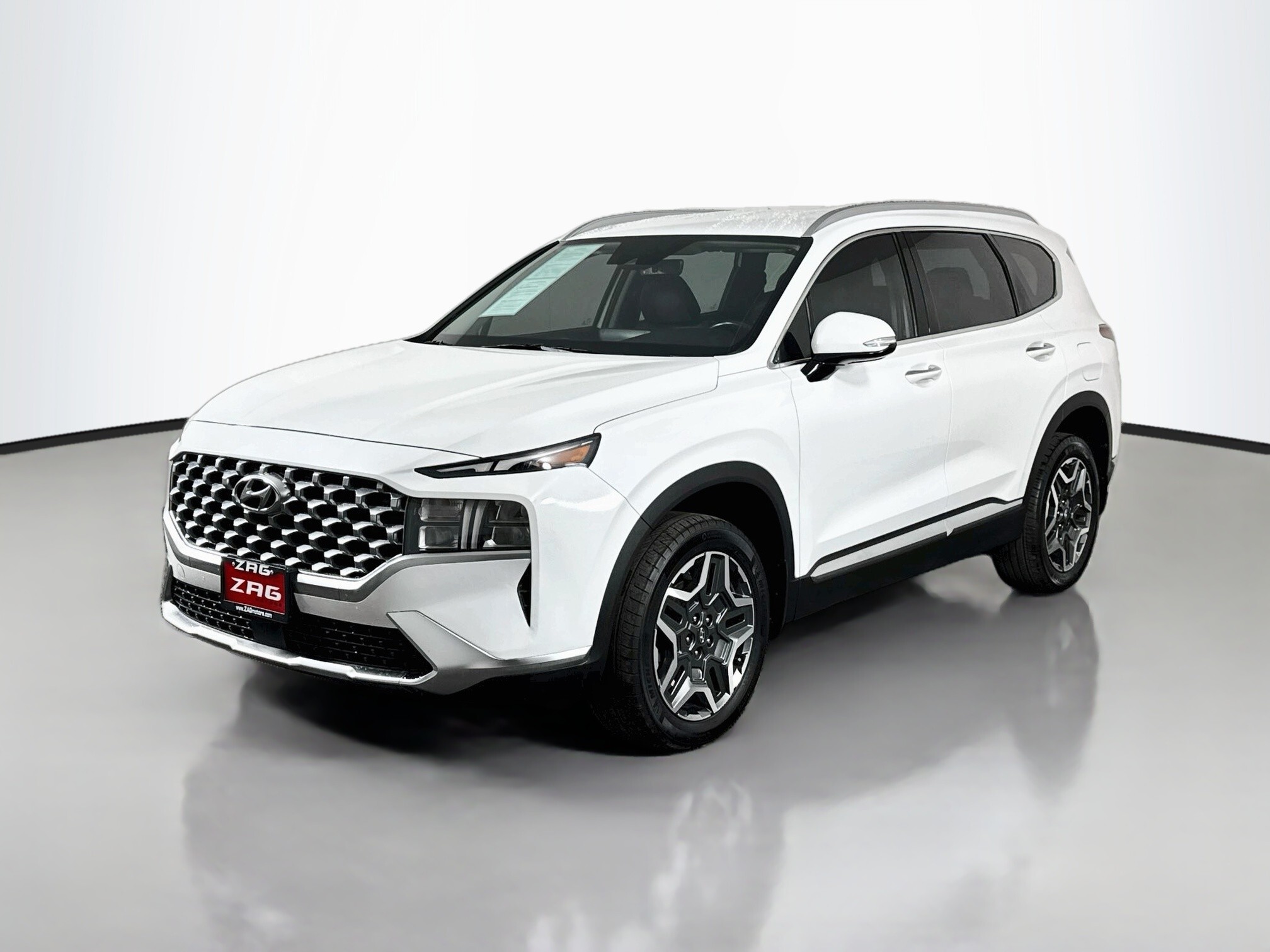 White 2022 Hyundai Santa Fe Hybrid Plug-In SUV / Crossover All-Wheel Drive 6-Speed Automatic