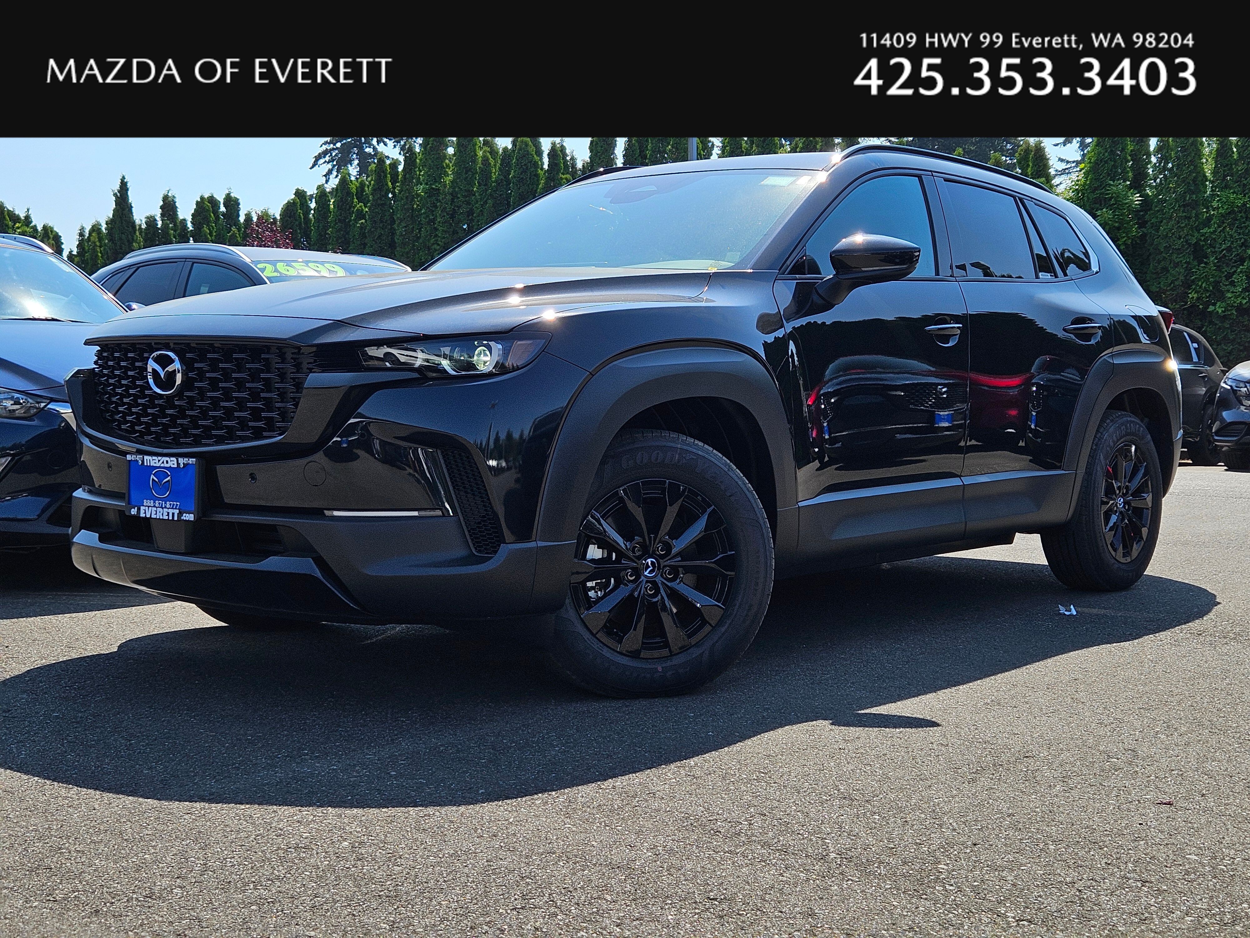 Jet Black Mica 2026 Mazda CX-50 SUV / Crossover All-Wheel Drive Continuously Variable Transmission