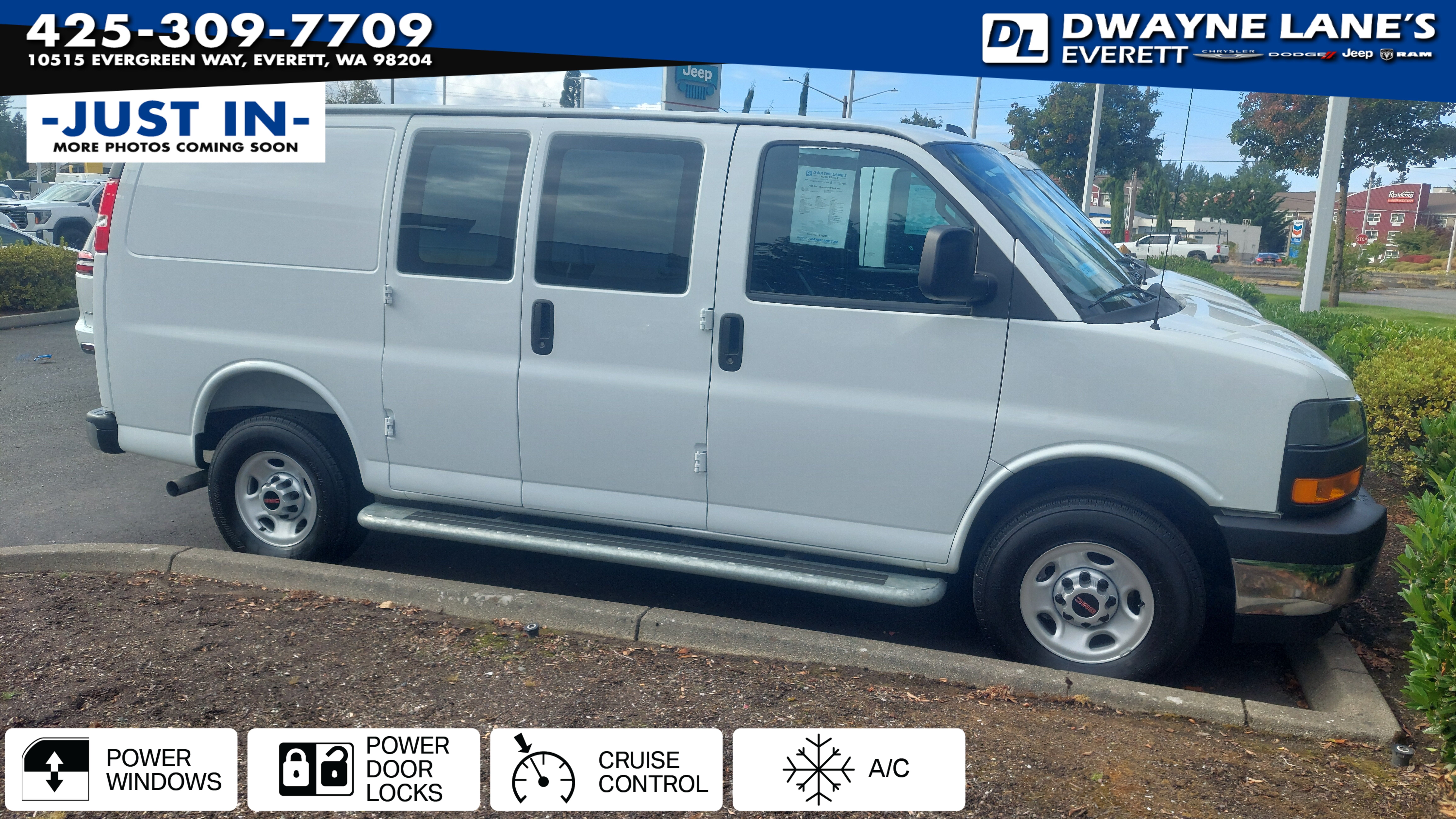 2025 GMC Savana Cargo 2500 RWD