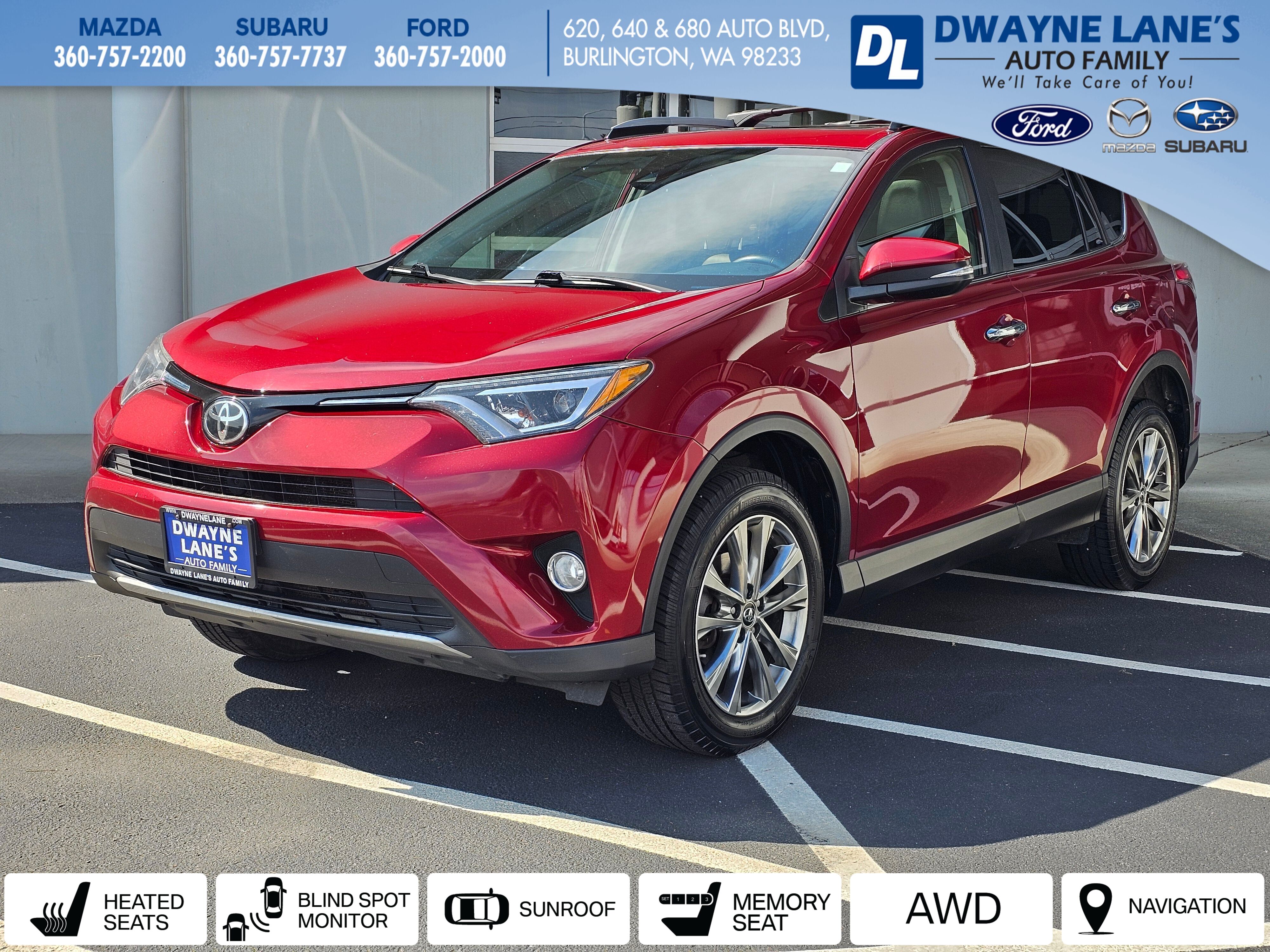 2018 Toyota RAV4 Limited AWD