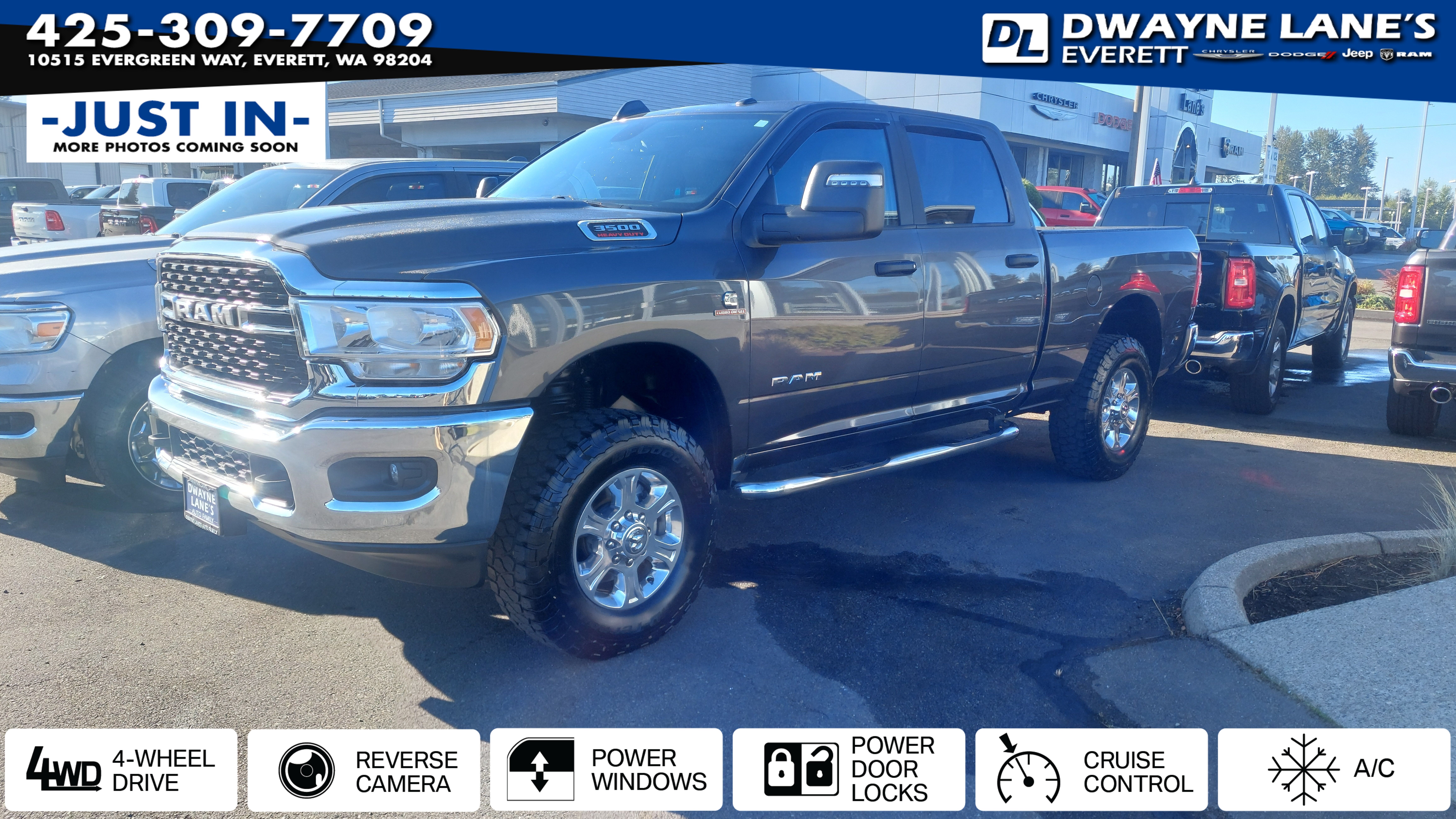  2024 RAM 3500 Big Horn Crew Cab 4WD   