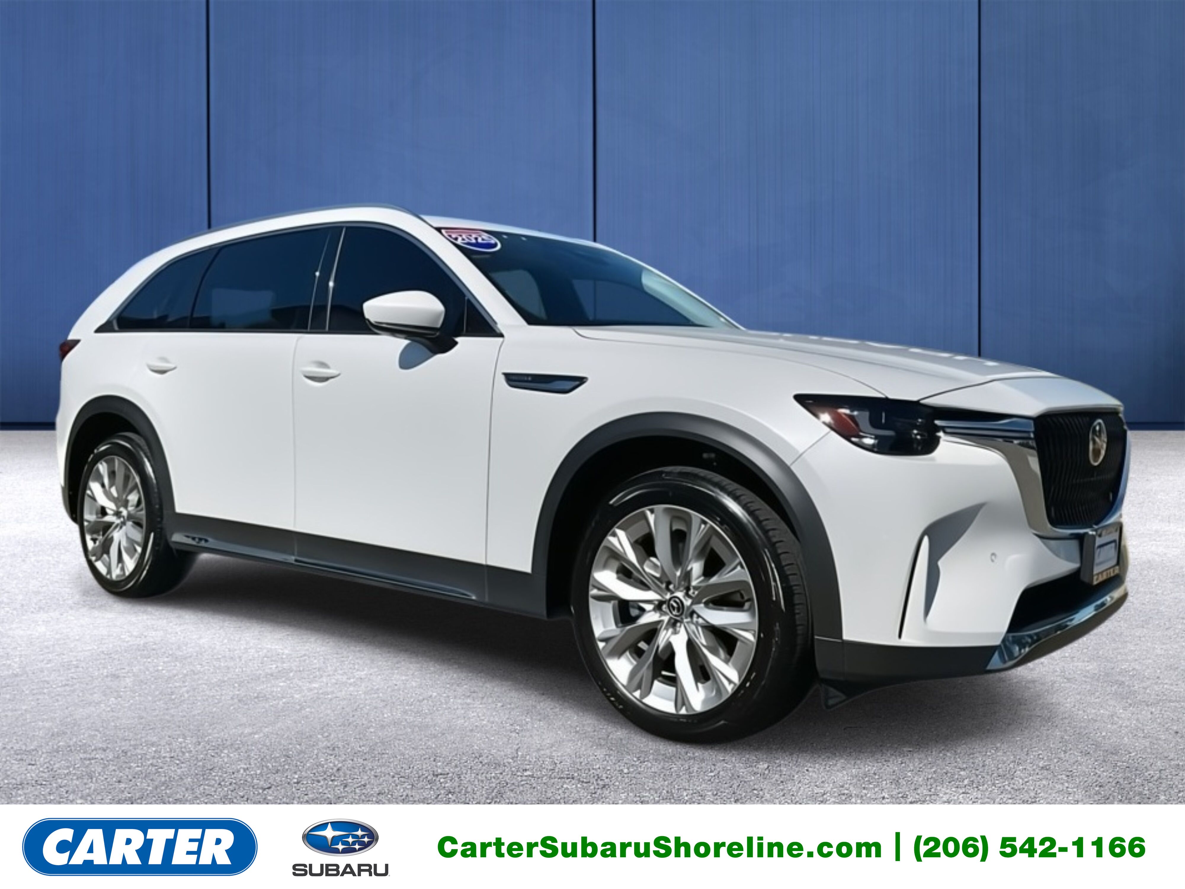 Rhodium White Premium 2025 Mazda CX-90 SUV / Crossover All-Wheel Drive 8-Speed Automatic